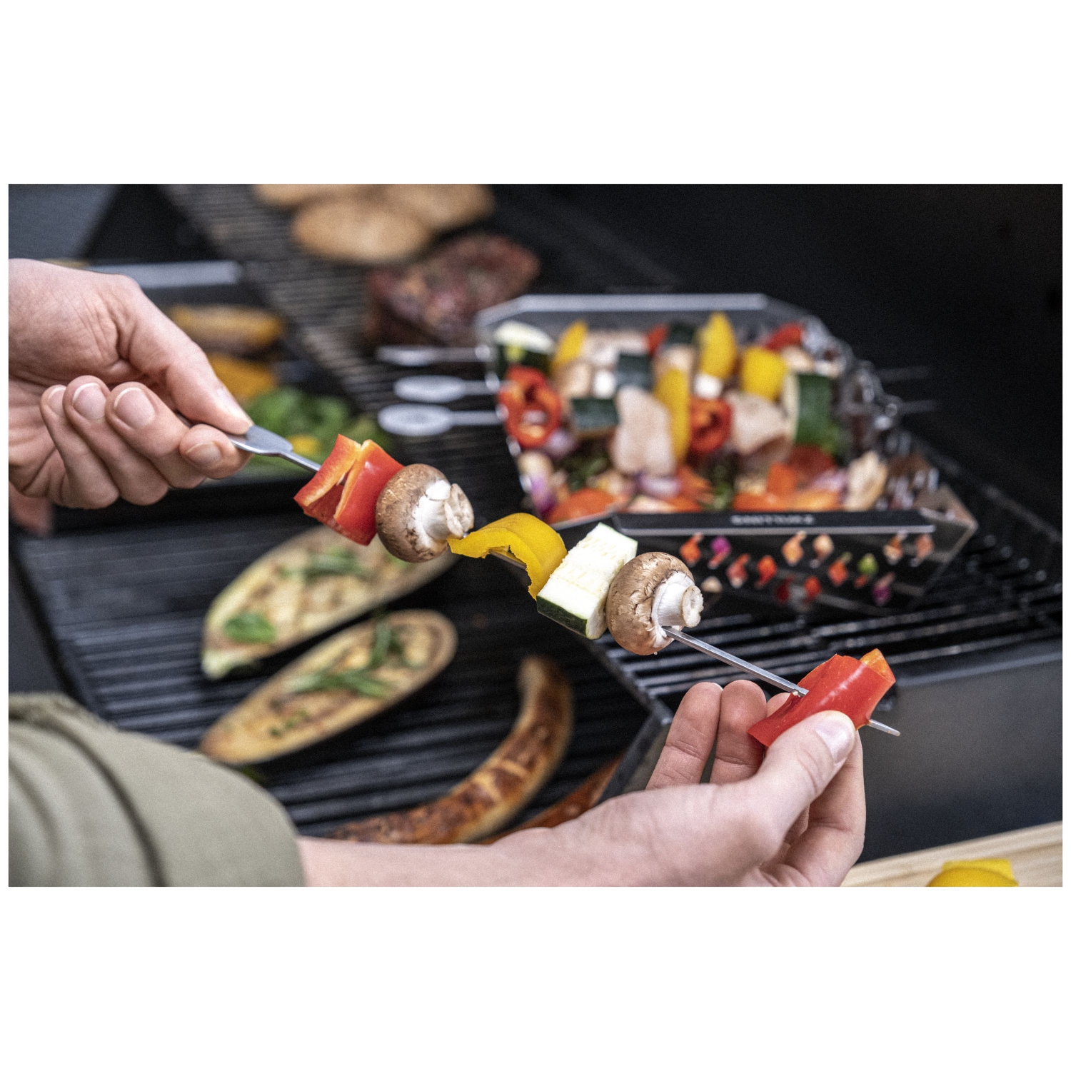 Ensemble de brochettes BBQ+ de ZWILLING, 5 pièces, acier inoxydable
