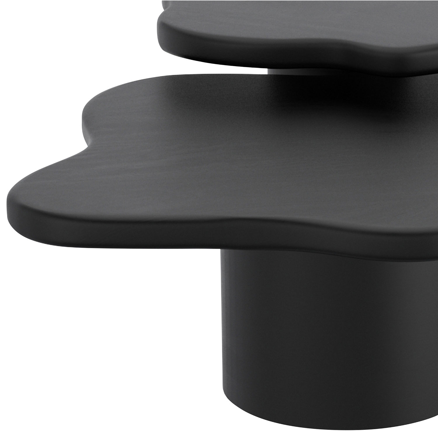 Grande table basse contemporaine Mayal - Noir