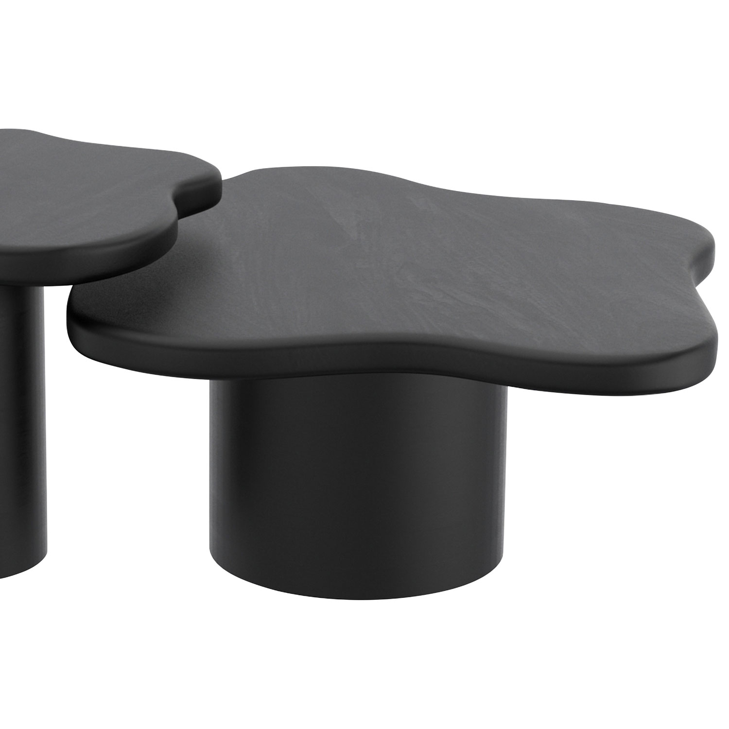 Grande table basse contemporaine Mayal - Noir
