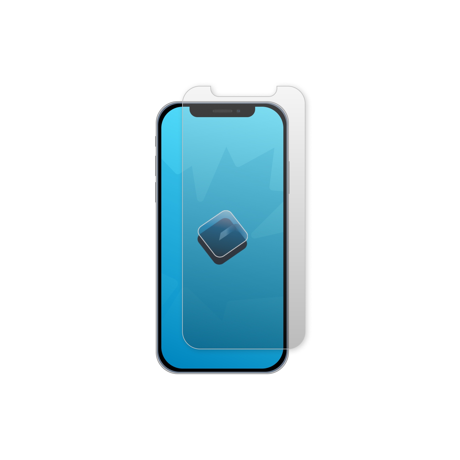 Ghost Armor iPhone 12 Pro Max Matte Screen Protector - Military Grade Polyurethane - Lifetime Replacements