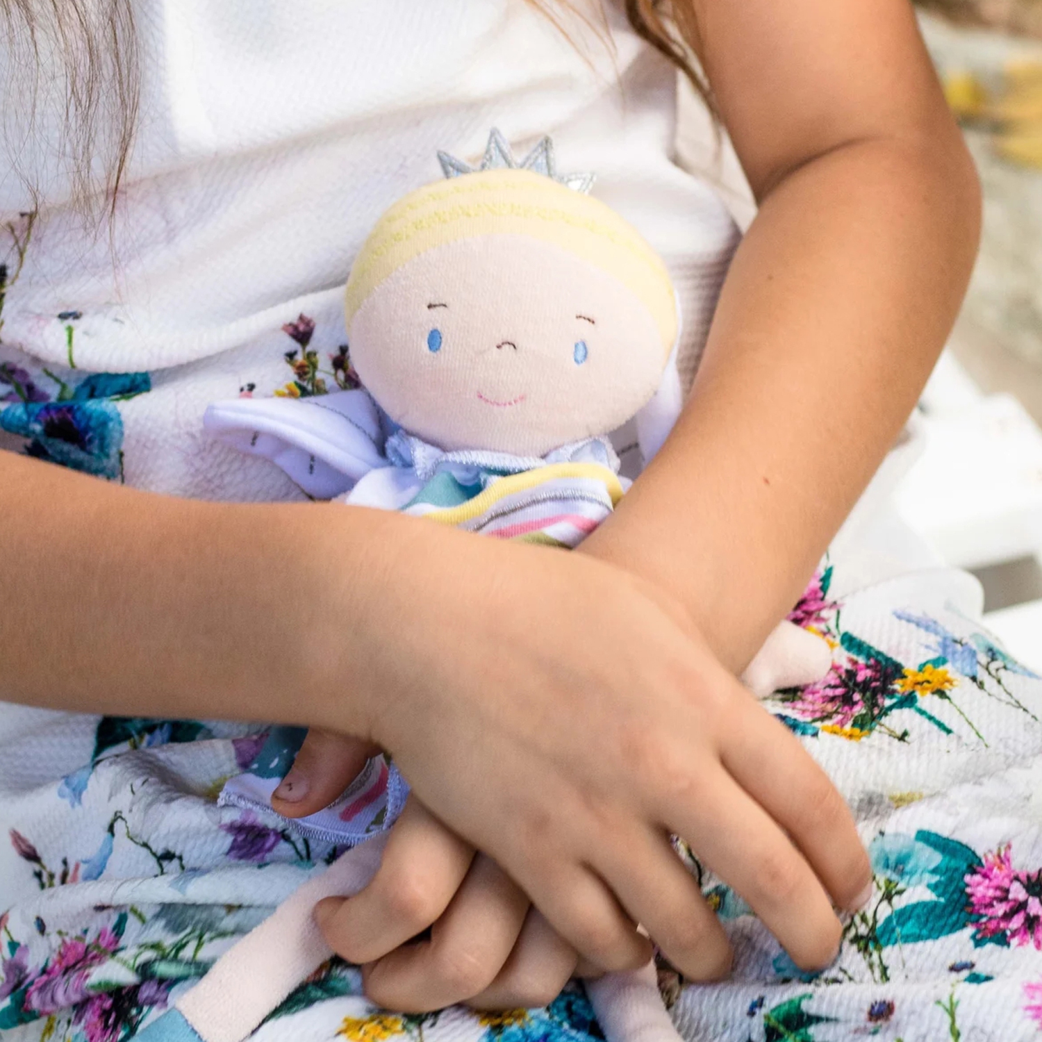 Tikiri Bonikka Collection Soft Body Plush Doll - Blonde Rainbow Fairy