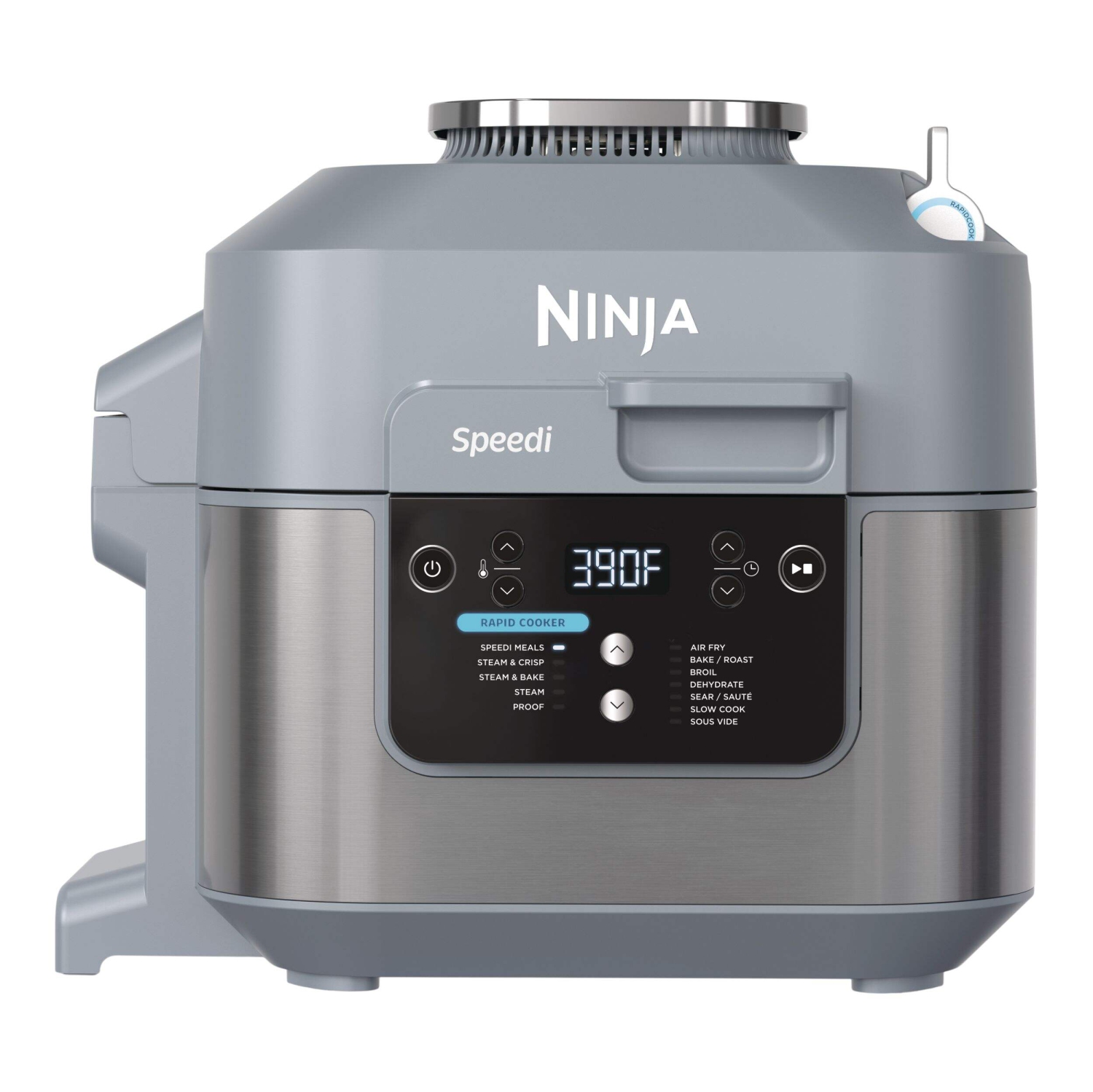 Open Box - Ninja Speedi Rapid Cooker & Air Fryer, 6-Quart Capacity, 12-in-1 Functions to Steam, Bake, Roast, Sear, Sauté, Slow Cook, Sous Vide & More