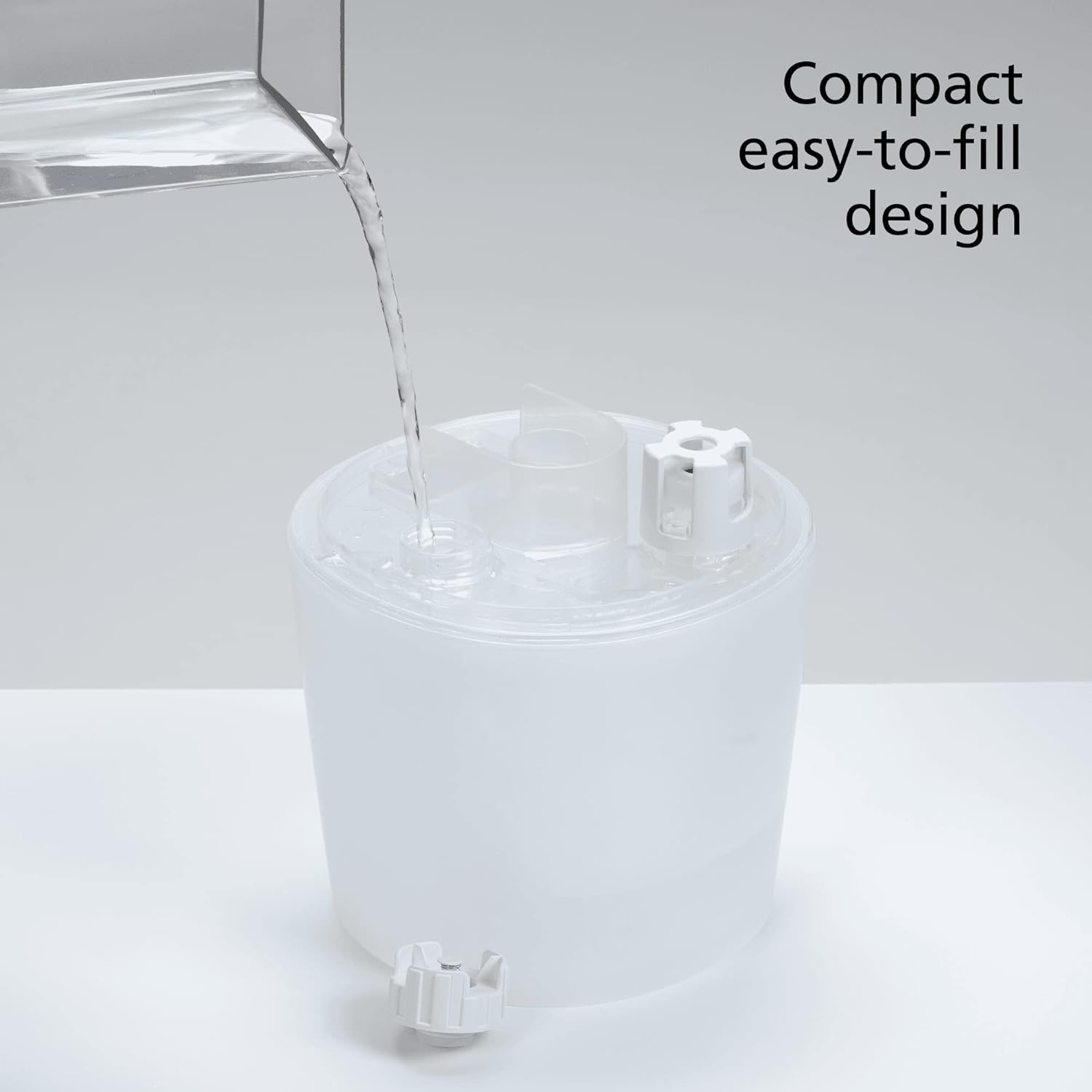 Safety 1st - Filter-Free Humidifier, Detects Temperature and Humidity Level, White