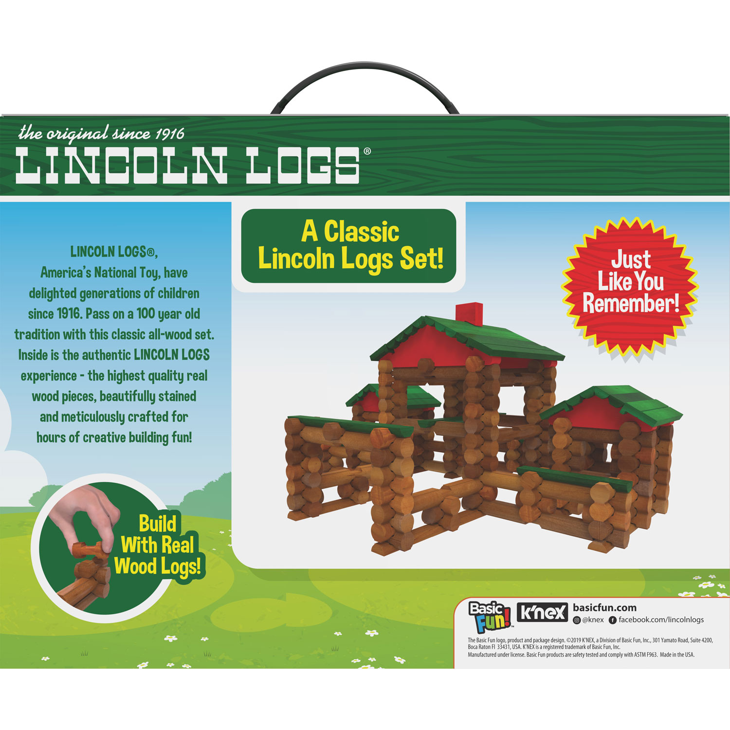 Lincoln Logs Classic Farmhouse - 268 Pieces