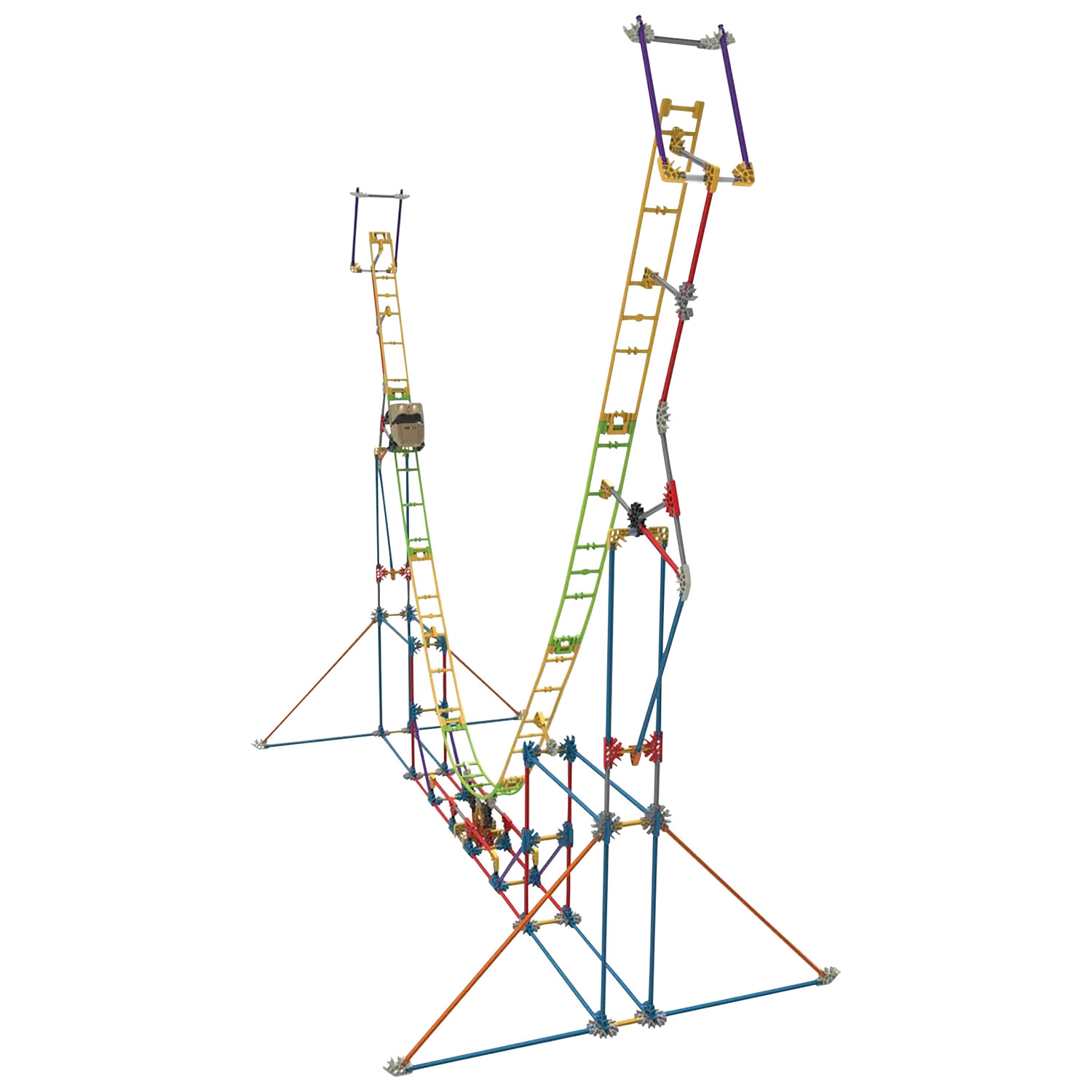 K’NEX Education STEM Explorations Roller Coaster Building Set - 546 Pieces