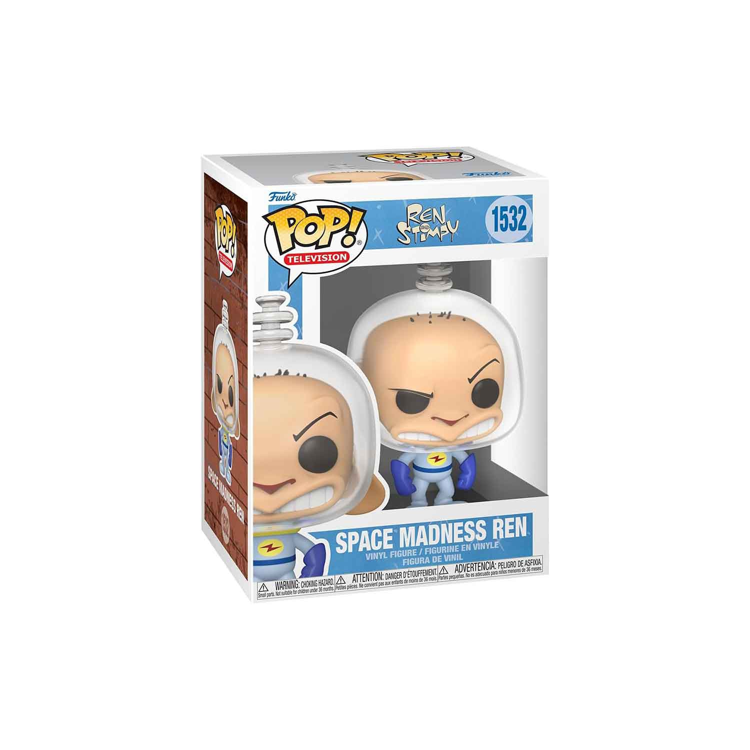 Pop Television Ren & Stimpy 3.75 Inch Action Figure - Space Madness Ren #1532