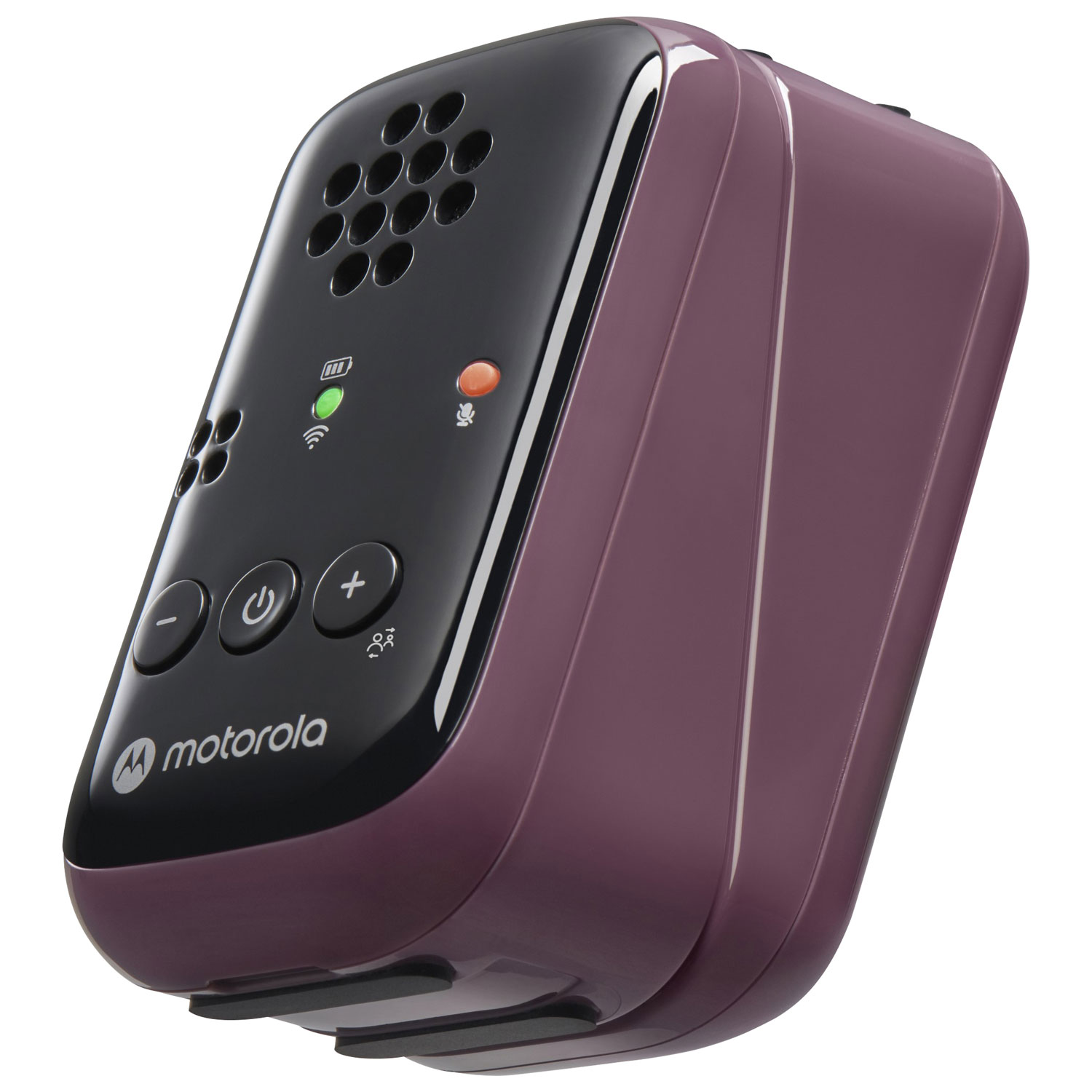 Interphone de surveillance audio portatif de Motorola - Ensemble de 2 - Violet/Noir