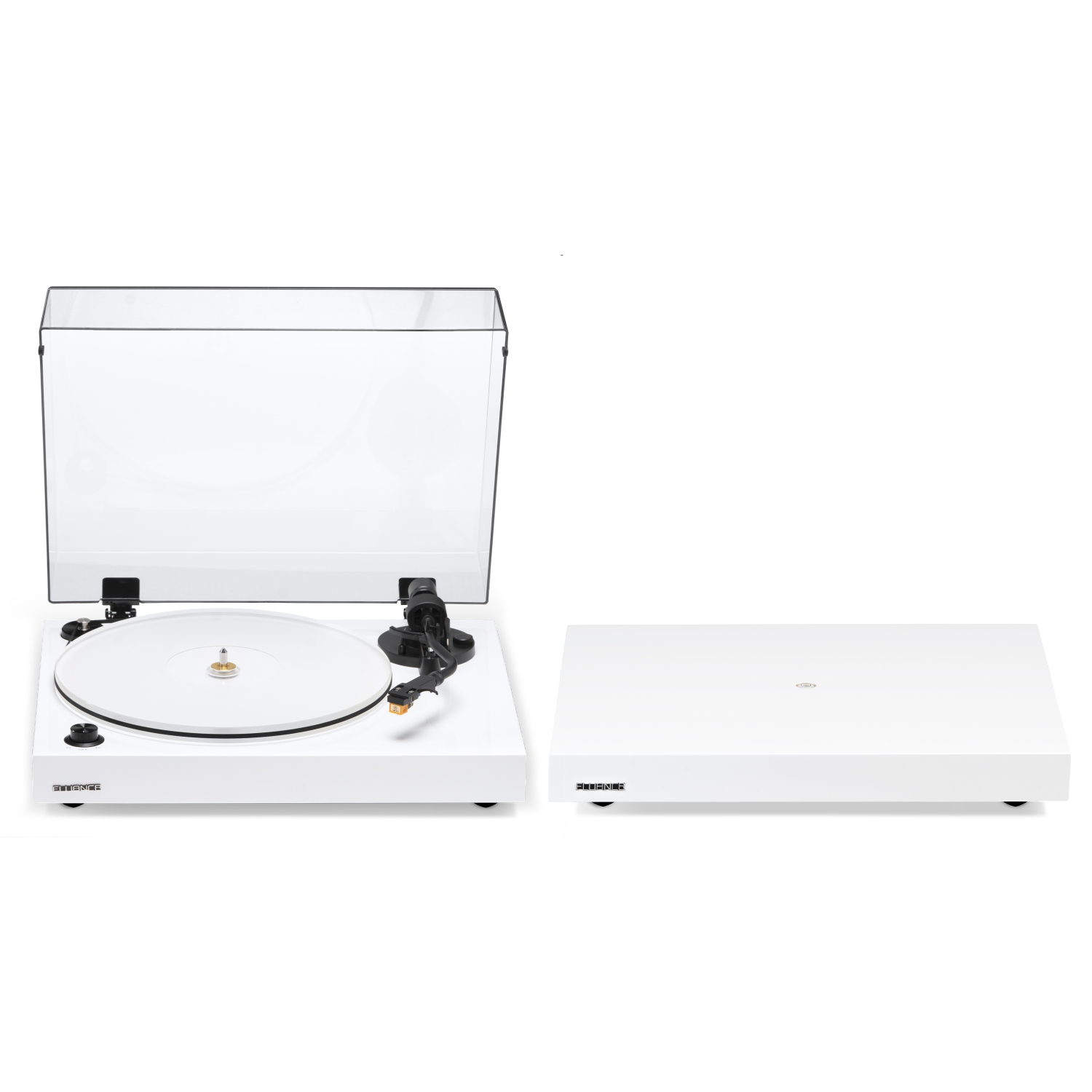 Fluance RT85N Reference HiFi Turntable with Nagaoka MP-110 Cartridge And Anti-Vibration Isolation Base