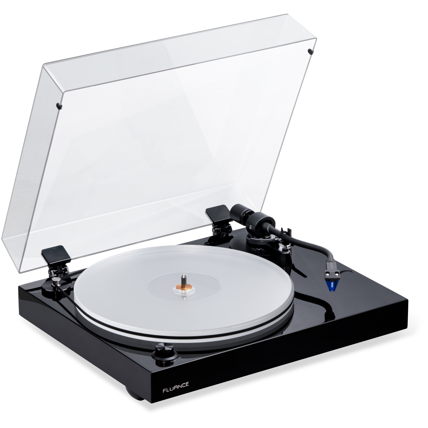Fluance RT85 Reference HiFi Turntable with Ortofon 2M Blue Elliptical Cartridge And Anti-Vibration Isolation Base