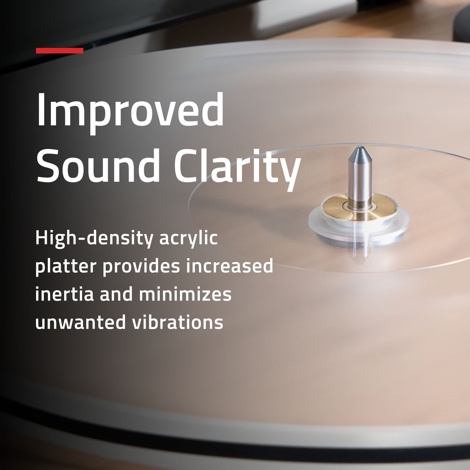 Tourne-disque haute-fidélité Reference RT85N de Fluance avec cartouche Nagaoka MP-110 et base d'isolation antivibrations