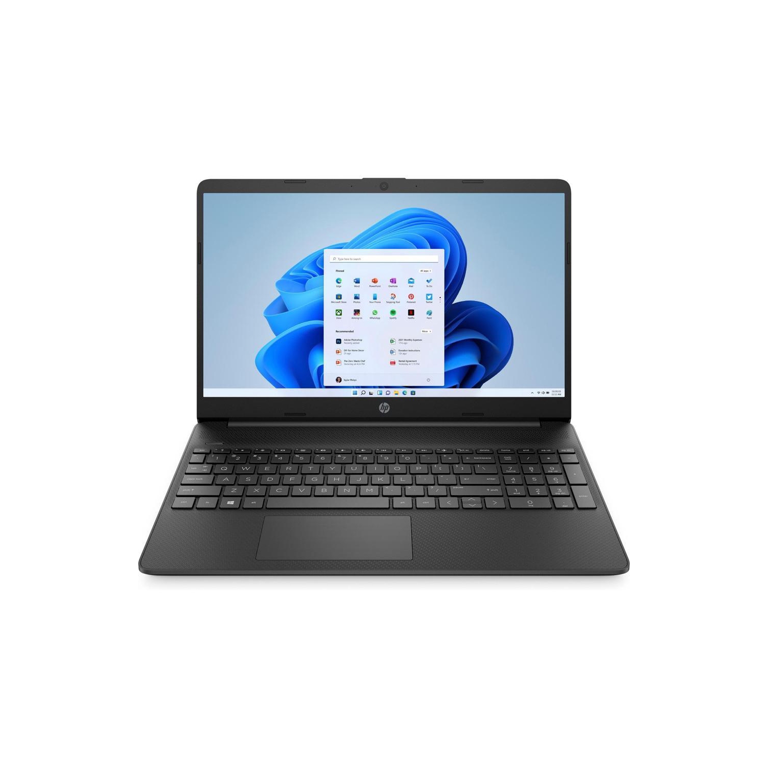 Portable de HP 15-dy2207ca 15,6 po avec processeur Core i3-1115G4 d'Intel et disque SSD 256&nbsp;Go Wi-Fi de 8&nbsp;Go avec Windows 11