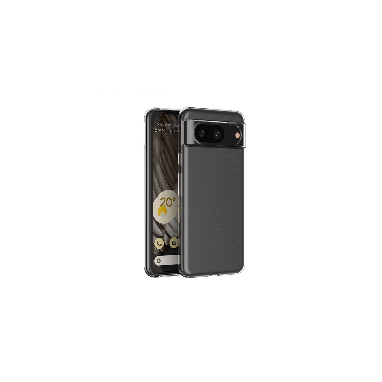 PANDACO Clear Case for Google Pixel 8a