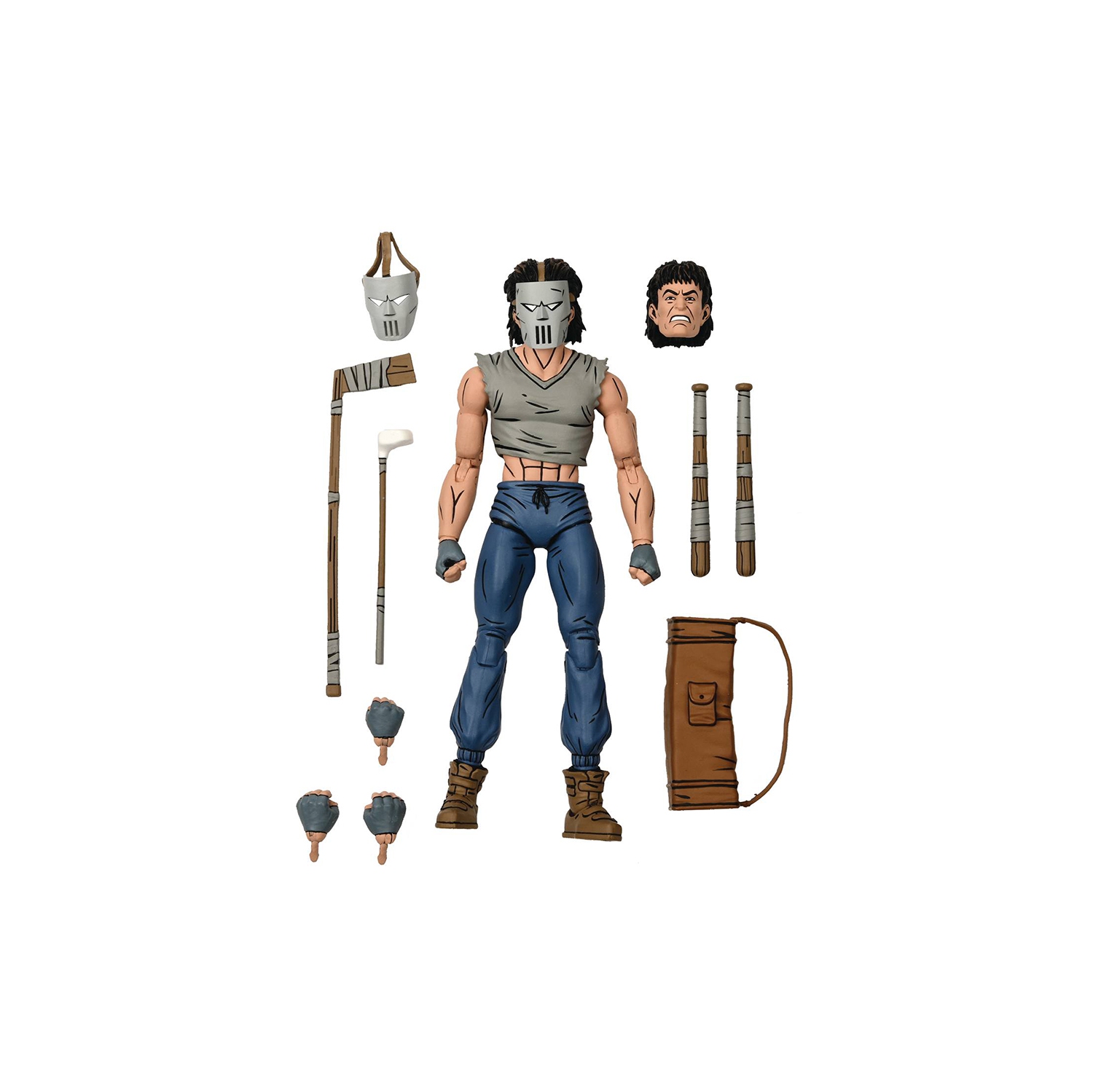 Teenage Mutant Ninja Turtles Mirage Comics – figurine d’action Ultimate de 7 po – Casey Jones