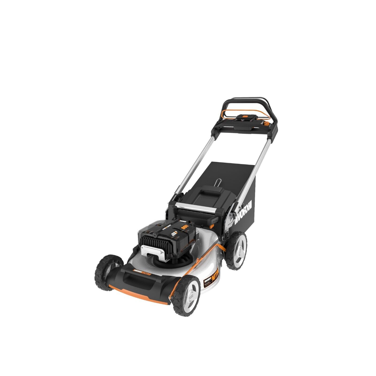 Worx WG761 Nitro 80V 21" Cordless Self-Propelled Lawn Mower with Brushless Motor & Rear Wheel Drive