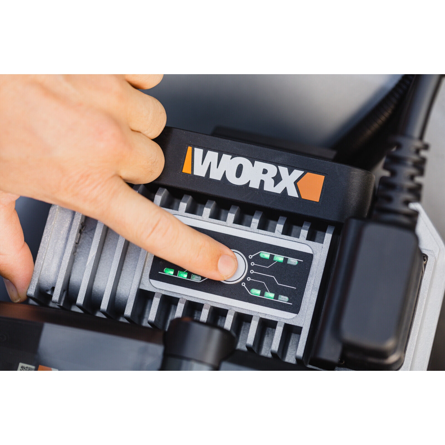 Worx WG761 Nitro 80V 21" Cordless Self-Propelled Lawn Mower with Brushless Motor & Rear Wheel Drive