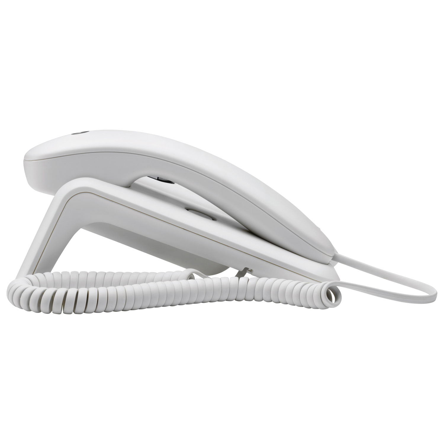 Téléphone avec fil de Motorola avec répondeur - Blanc