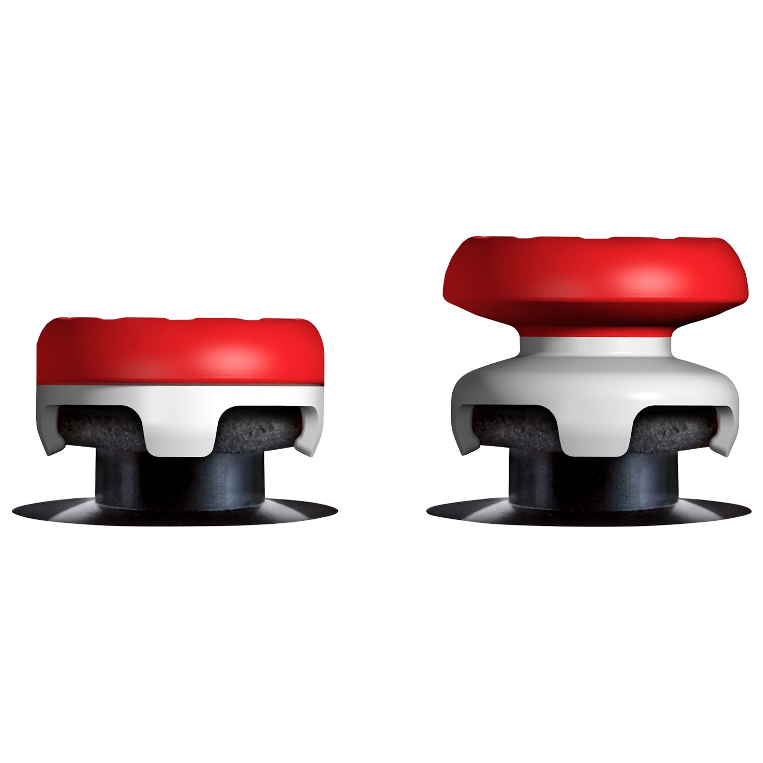 Capuchons antidérapants Performance de KontrolFreek édition Inferno pour Xbox Series X - Rouge/Blanc