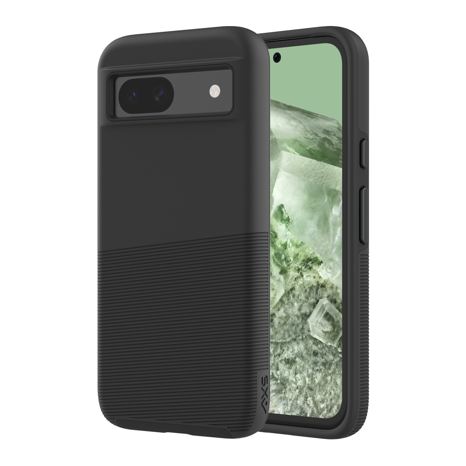 AXS PROTech Plus Dual-Layered Anti-Shock Sleek Case for Google Pixel 8a | Black