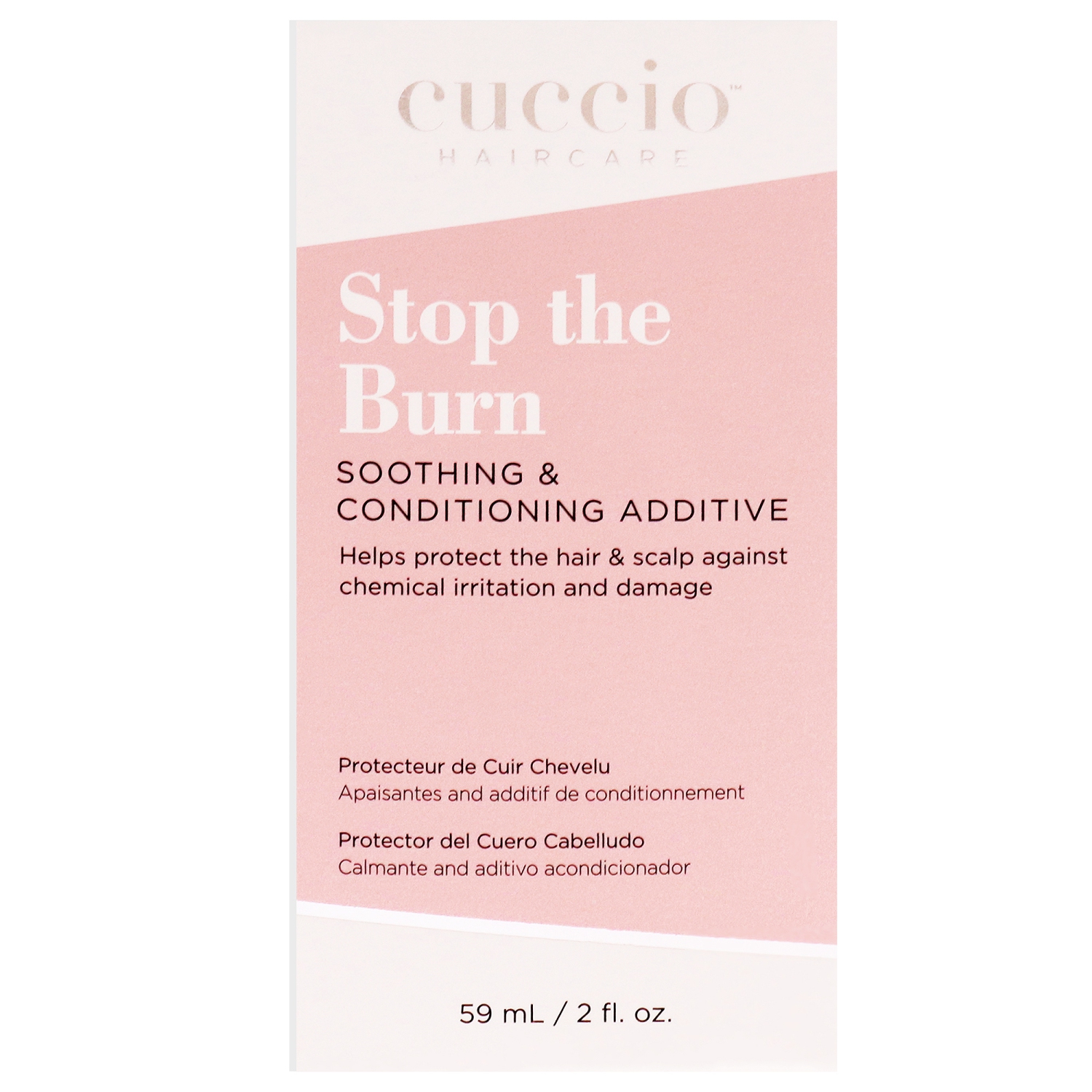 Stop the Burn de Cuccio Haircare pour unisexe - revitalisant 2&nbsp;oz