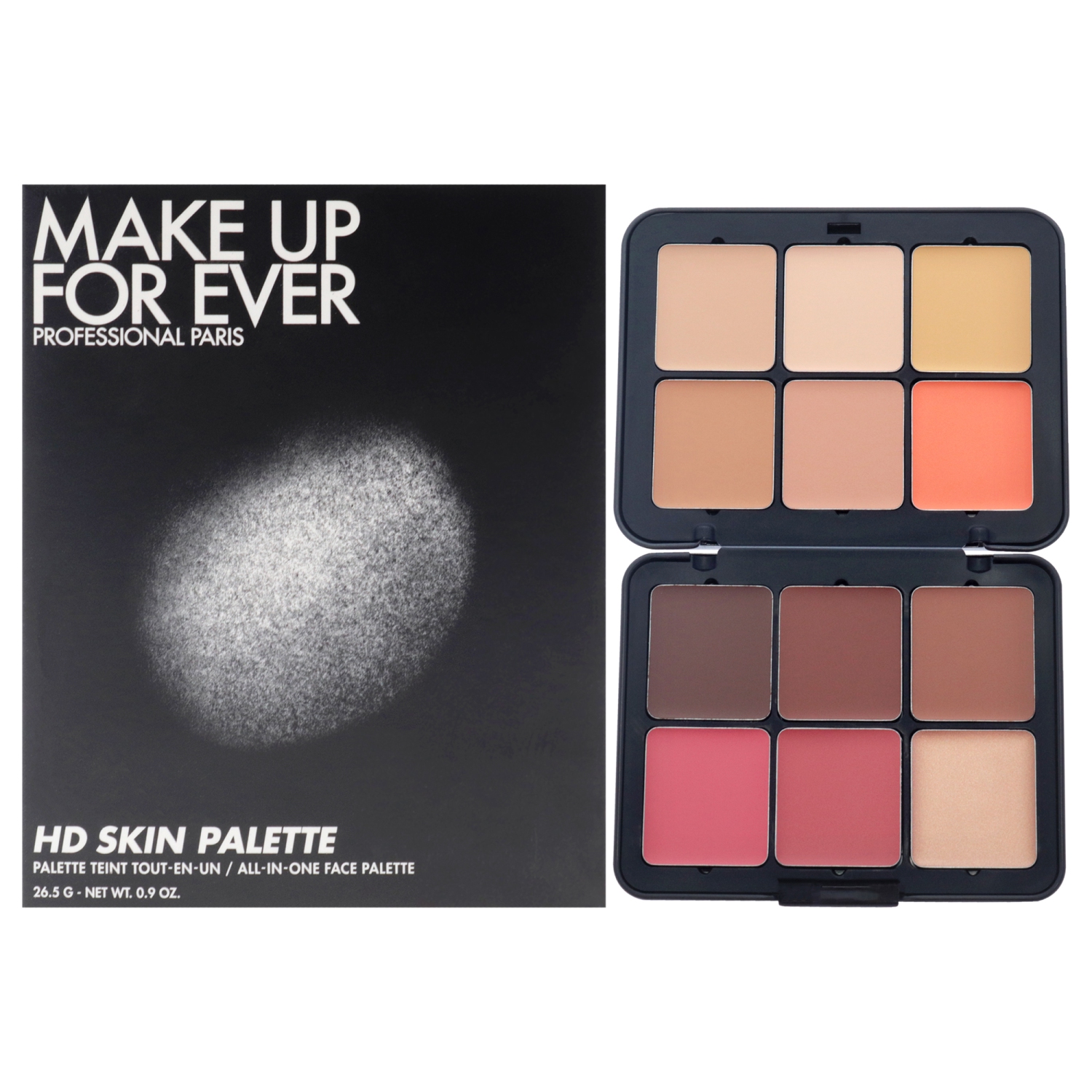 HD Skin All In One Face Palette - Harmony 2 by Make Up For Ever for Women - 0.9 oz Makeup