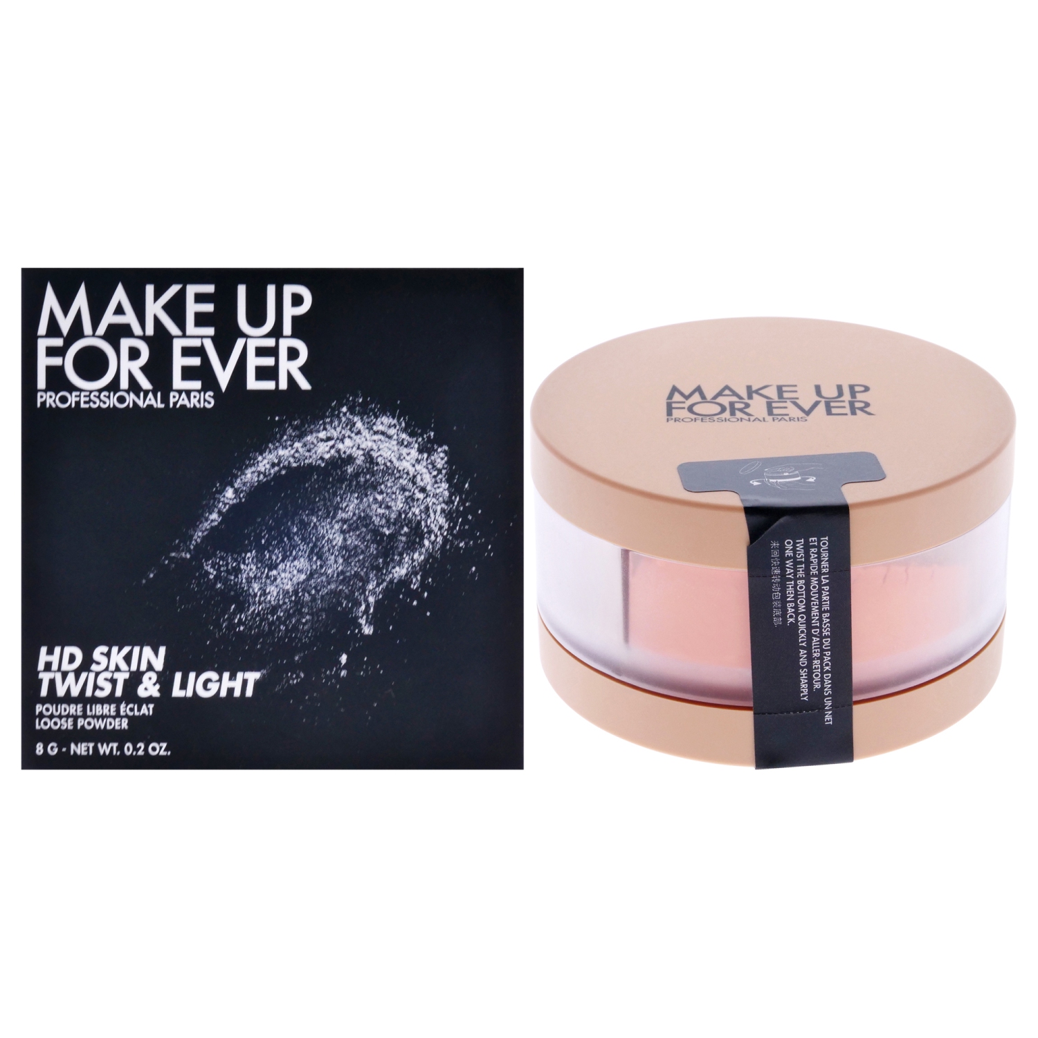 HD Skin Twist and Light - 2 Medium by Make Up For Ever pour femme - poudre 0,2&nbsp;oz