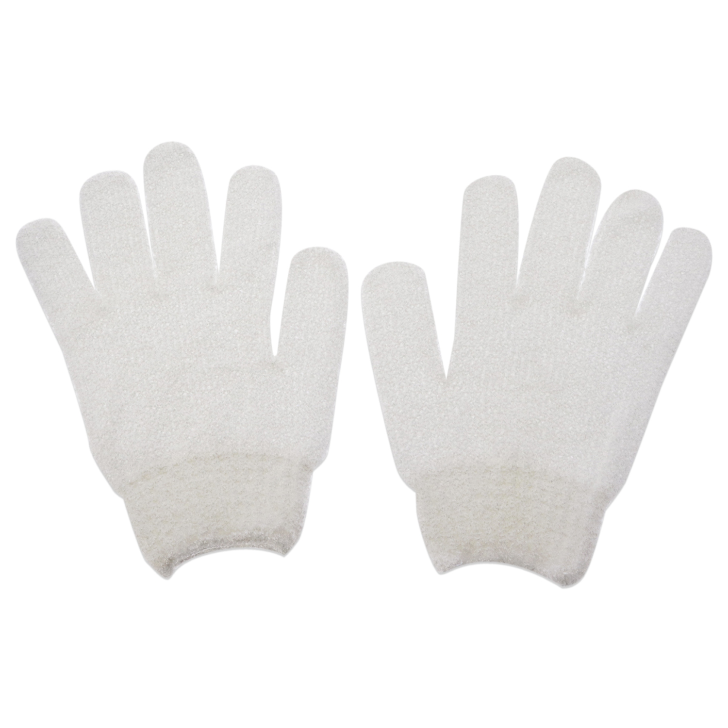 Gants exfoliants - Blanc de Fantasea pour femmes - 1 paire de gants