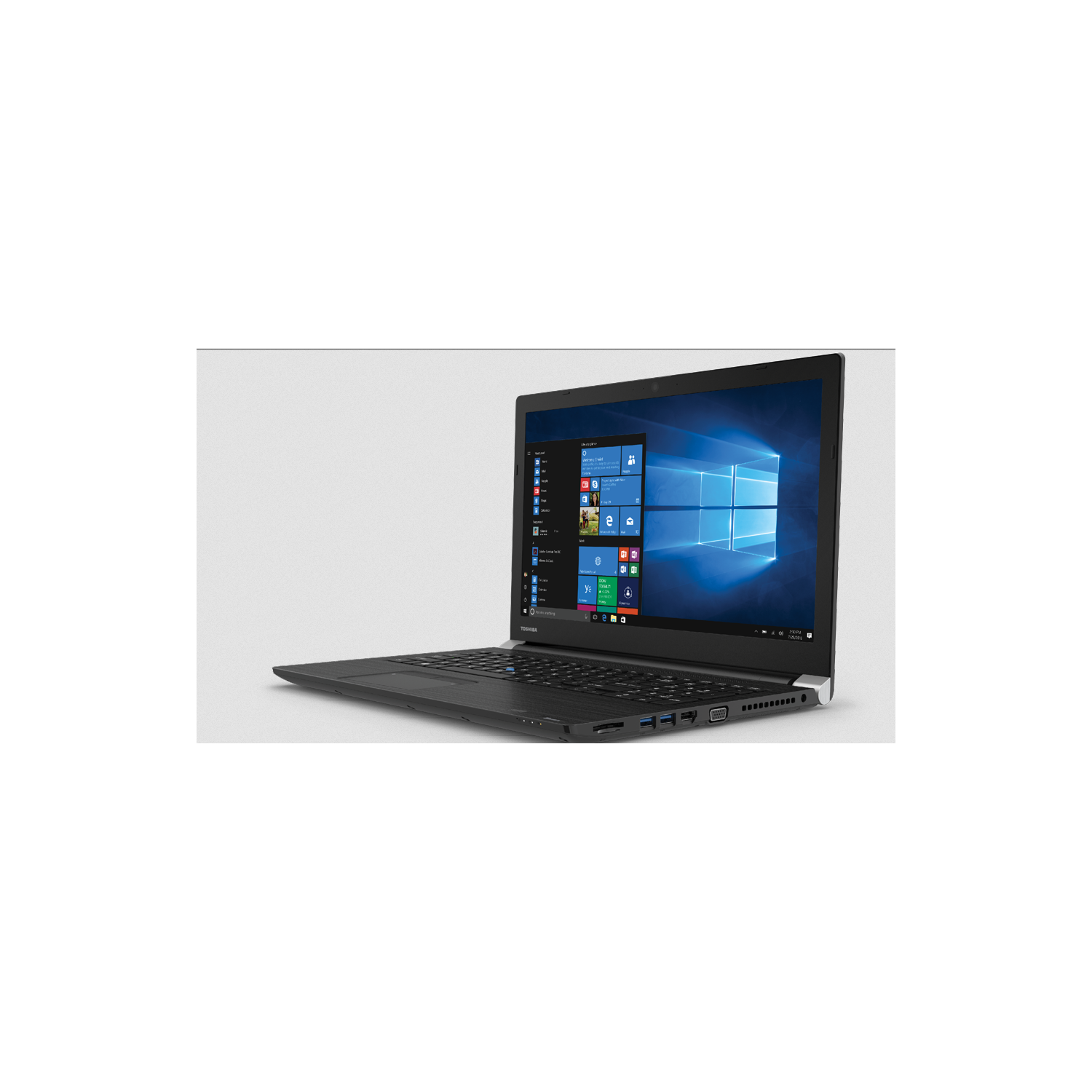 Refurbished (Good) - Toshiba Tecra A50-E i7 Laptop (Quad Core Intel i7-8650u, 16GB Ram, 256GB SSD, Windows 11, 15.6" Full HD)