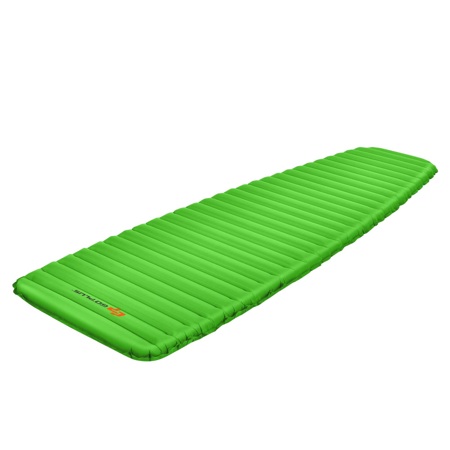 Matelas de camping gonflable de 3 po de Goplus, étanche et confortable, bleu/vert