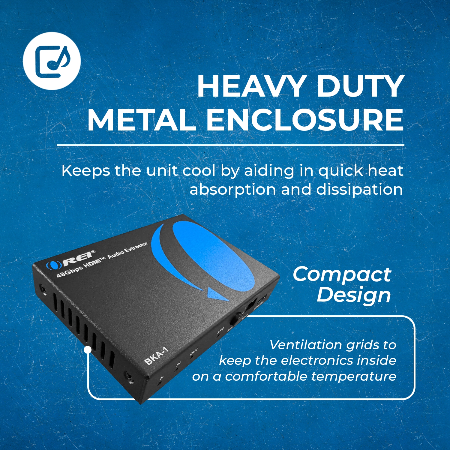 OREI – extracteur audio 48&nbsp;Gb/s 8K avec sortie S/PDIF et G/D, Dolby Vision