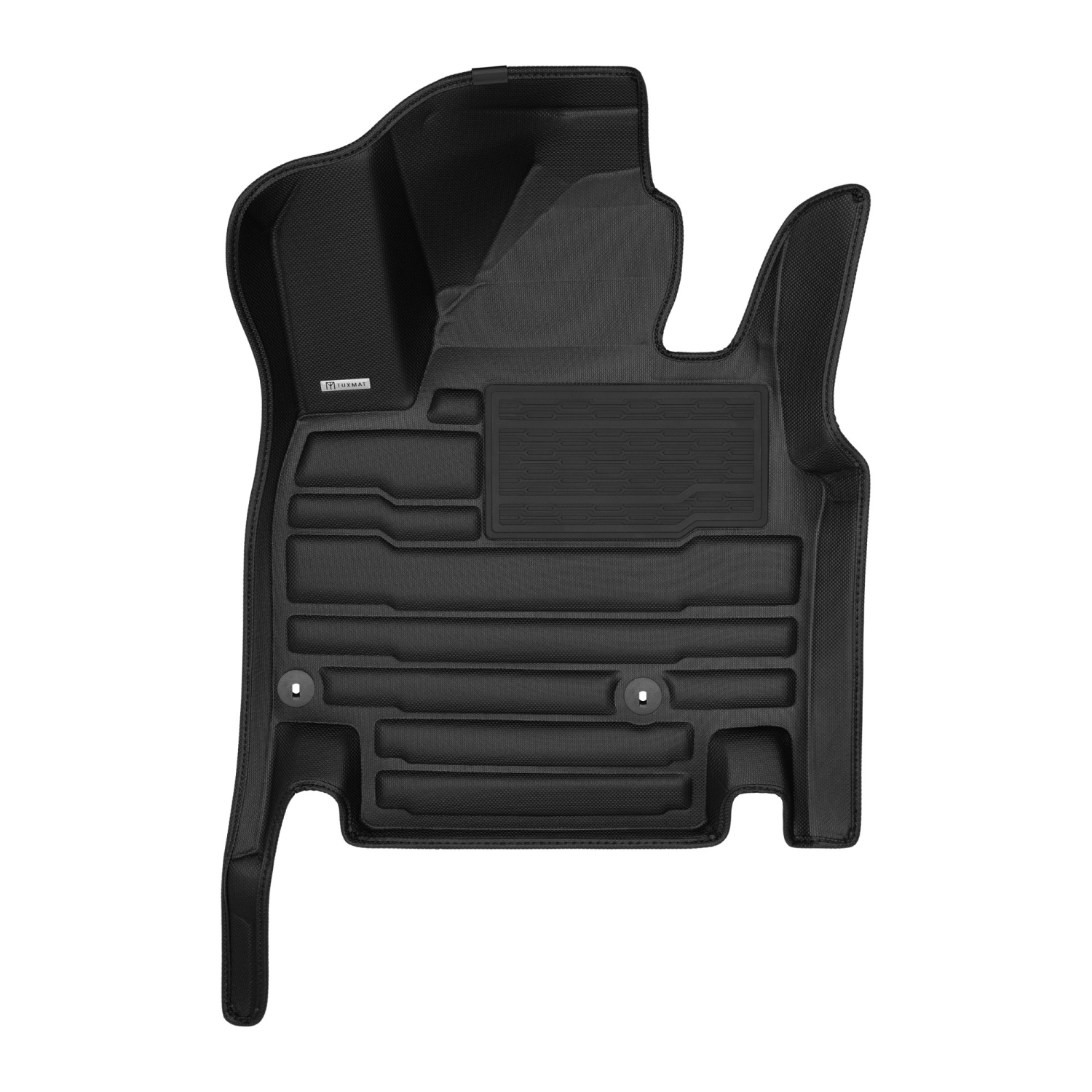 Tapis TuxMat - Pour les modèles 2024-2026 à 6 places EV9 de Kia - Tapis d'auto sur mesure - Couverture maximale, toutes saisons, mesuré au laser -