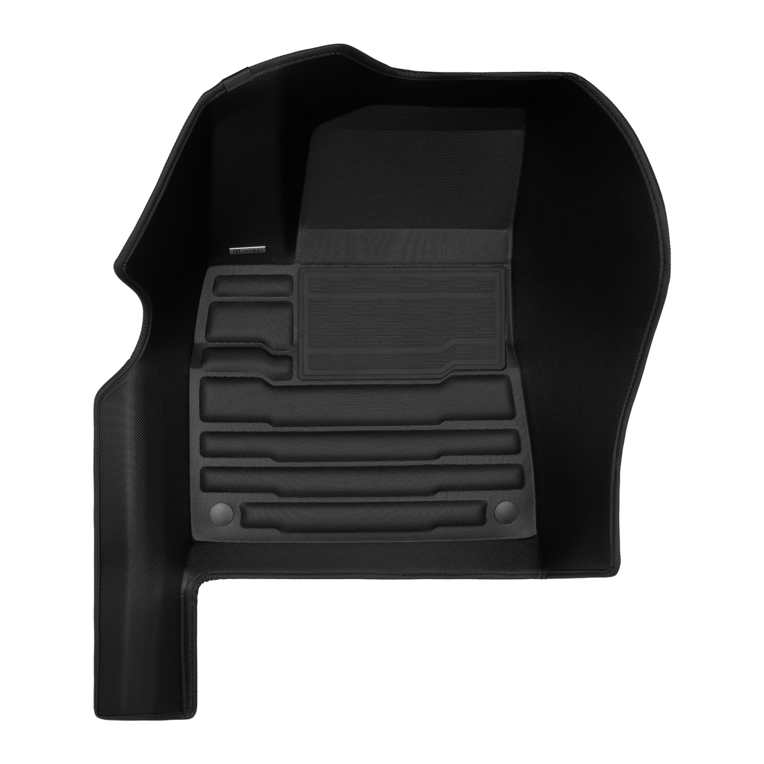 Tapis TuxMat - Pour les modèles Tesla 3 2024-2026 - Tapis d'auto personnalisés - Couverture maximale, toutes saisons, mesurée au laser - Cet ensemble