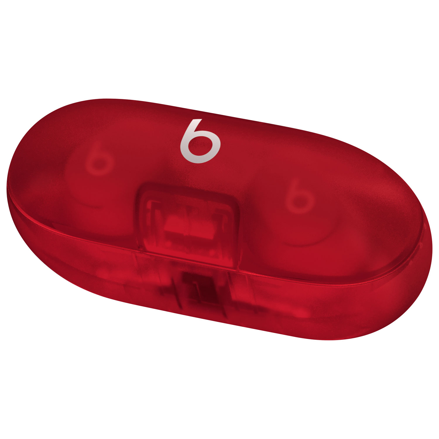 Écouteurs boutons 100 % sans fil à isolation sonore Solo Buds de Beats by Dr. Dre - Rouge transparent