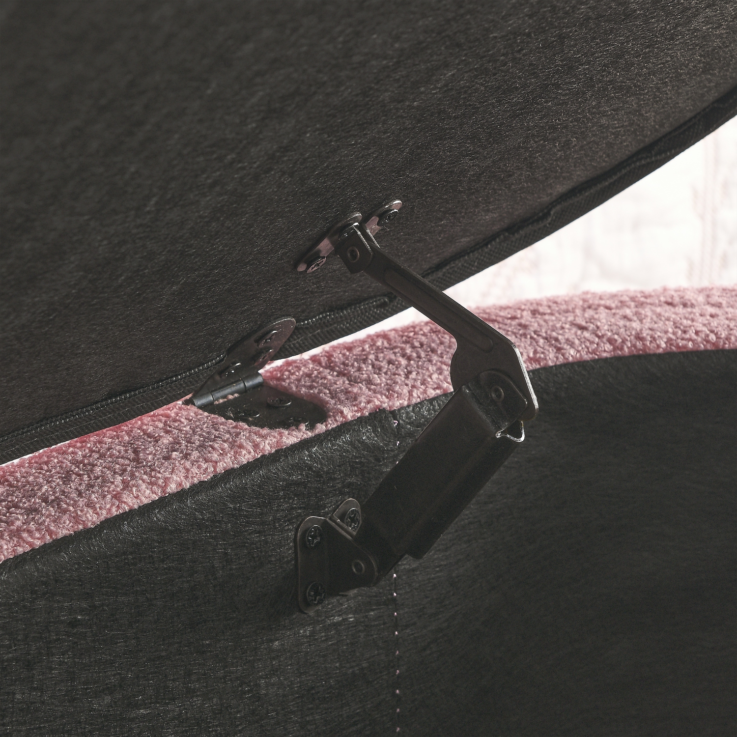 KOSSMAI 47.24" Upholstered Fabric Storage Bench for Living Room Bed Room Entry - White