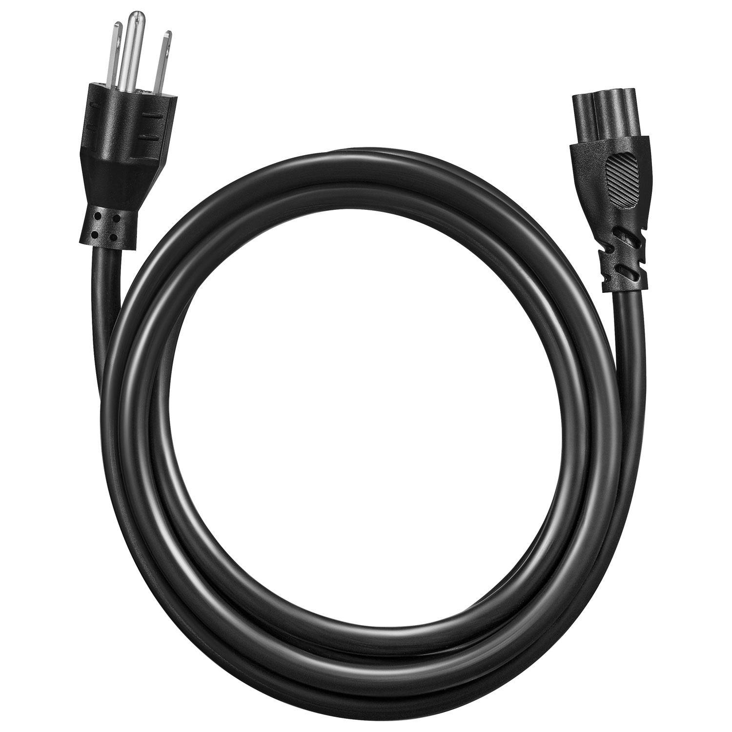 Cordon d'alimentation Clover Leaf C5 de Best Buy Essentials 2 m (BE-HC5PC24-C) - Noir