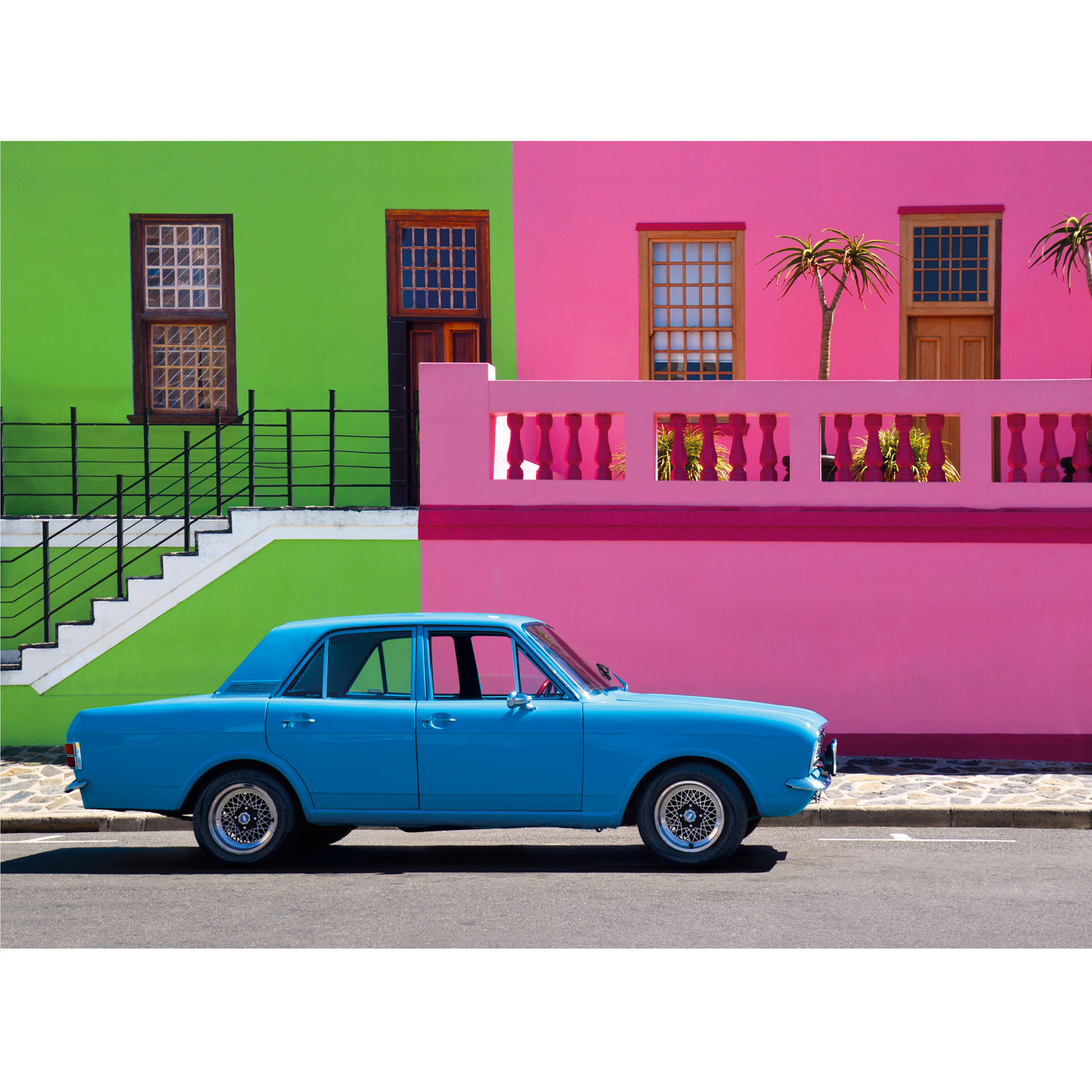 Clementoni High Quality Collection: The Blue Car Puzzle - 500 Pieces