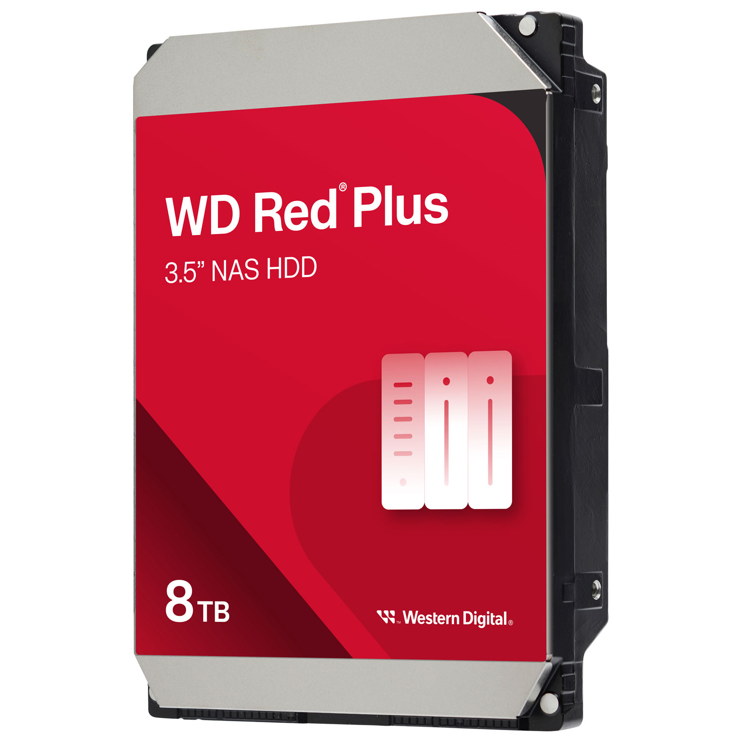 WD Red Plus 8TB 5640RPM SATA Internal NAS Hard Drive