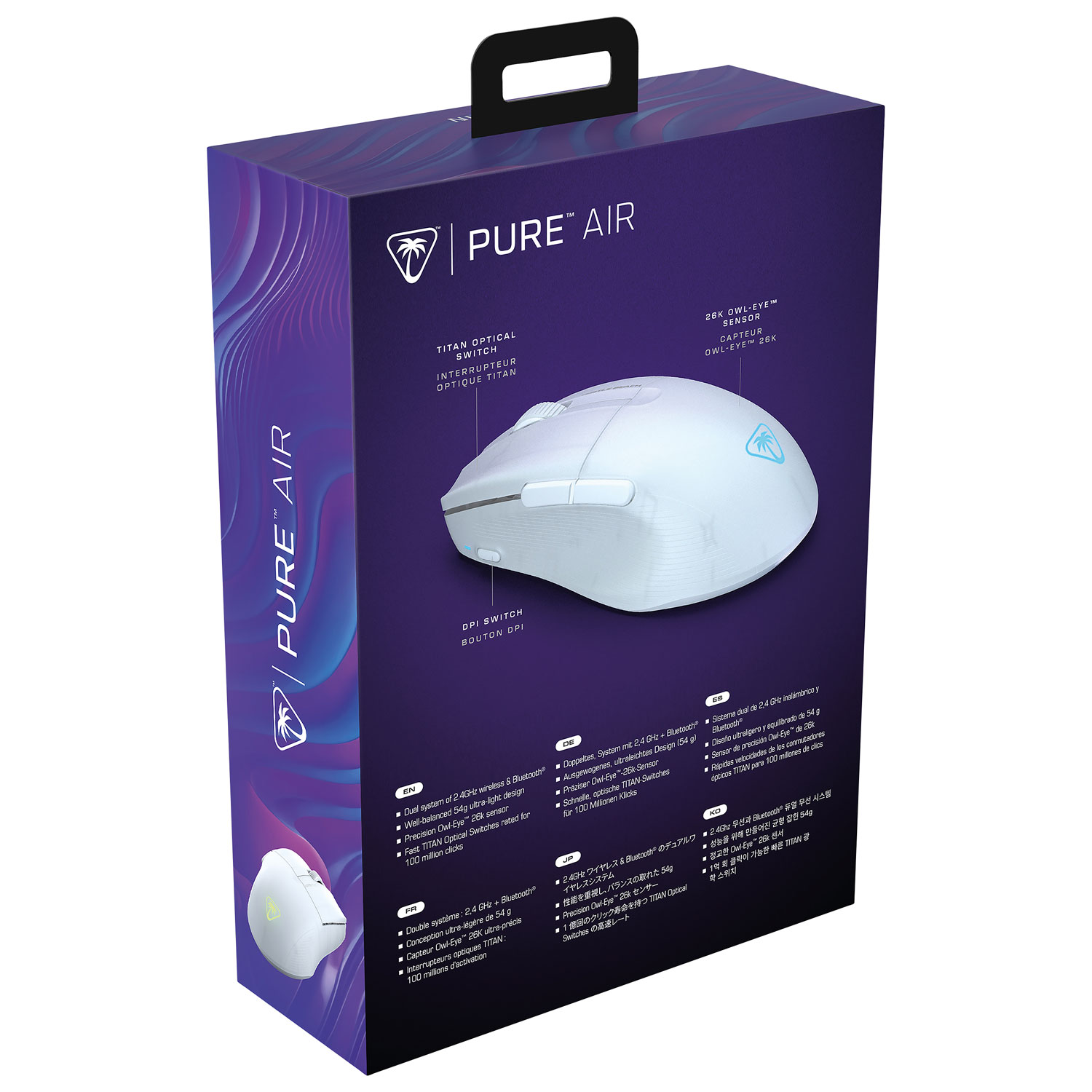 Souris de jeu de 8000 ppp Pure SEL de Turtle Beach - Blanc - Exclusivité de Best Buy