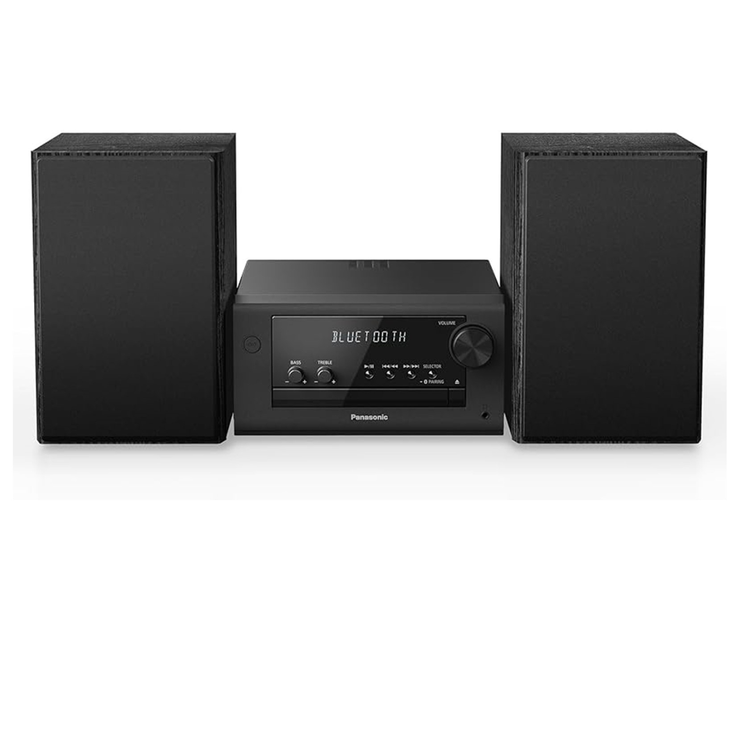 Open Box: Panasonic SC-PM700PP-K Compact Hi-Fi Microsystem With/ CD Player,BT & Radio, 80W(Black)