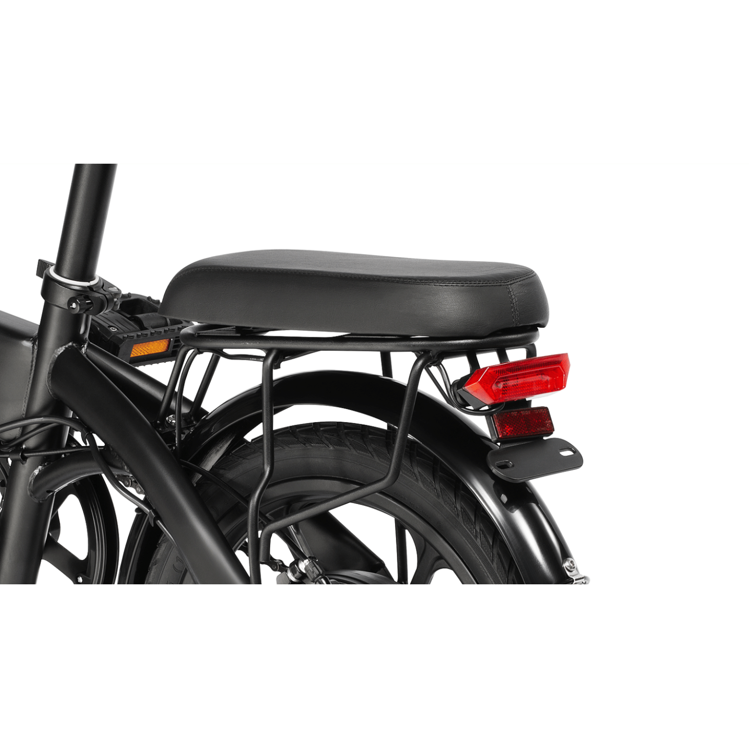 Electric Bike for Adults 16" Battery Range up to 65km with 500W Motor | Folding Electric Bicycle ,Commuter City E-Bike | Cruiser bike w/ 25kmh SPEED