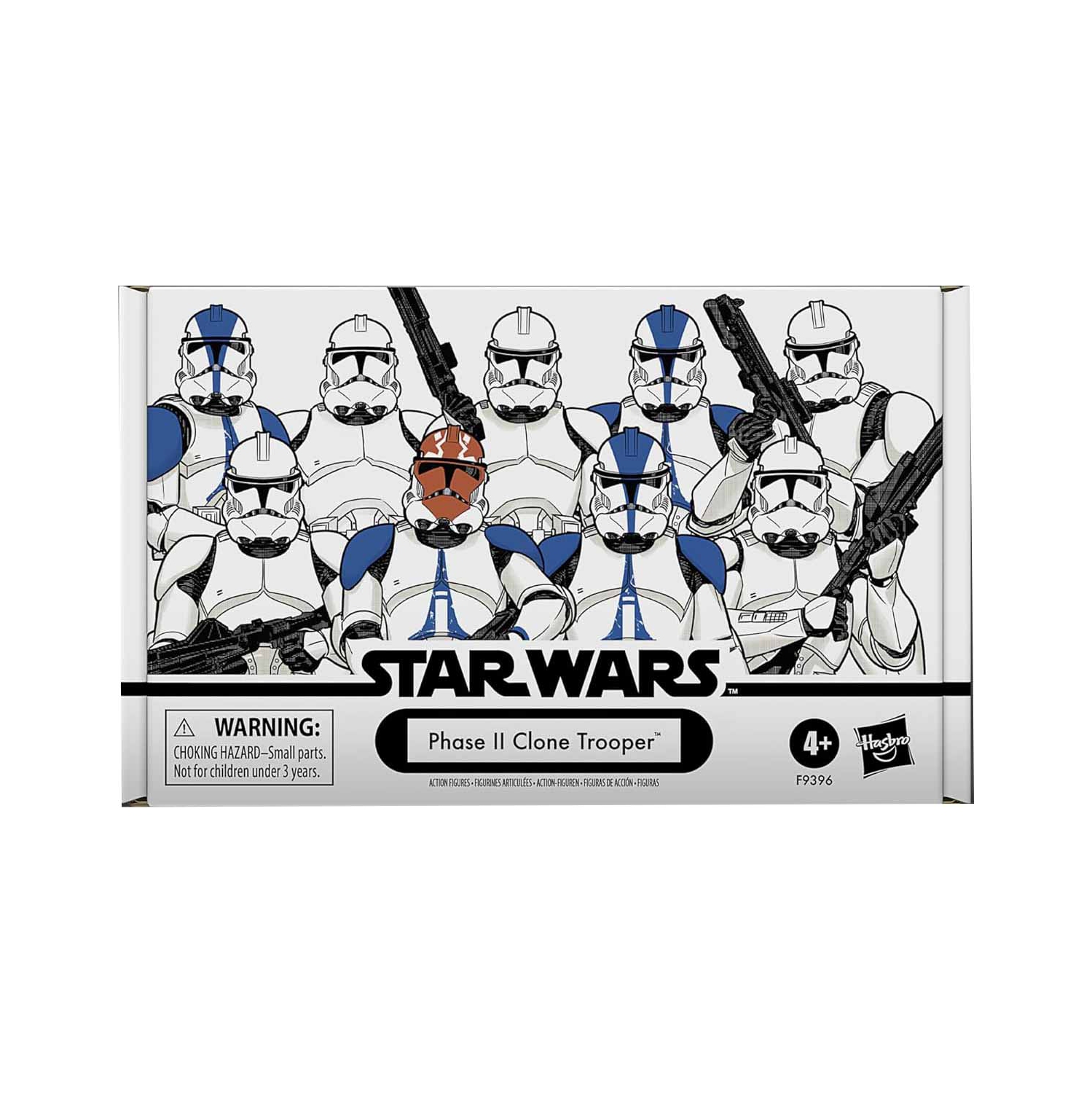 Star Wars The Vintage Collection 3.75 Inch Action Figure Box Set - Phase II Clone Trooper 4-Pack