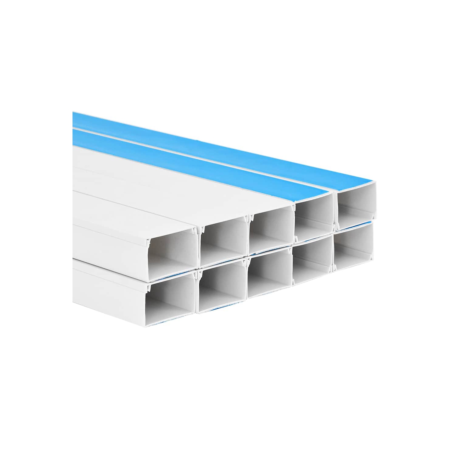 vidaXL Cable Trunking Self-Adhesive 100x60 mm 10 m PVC