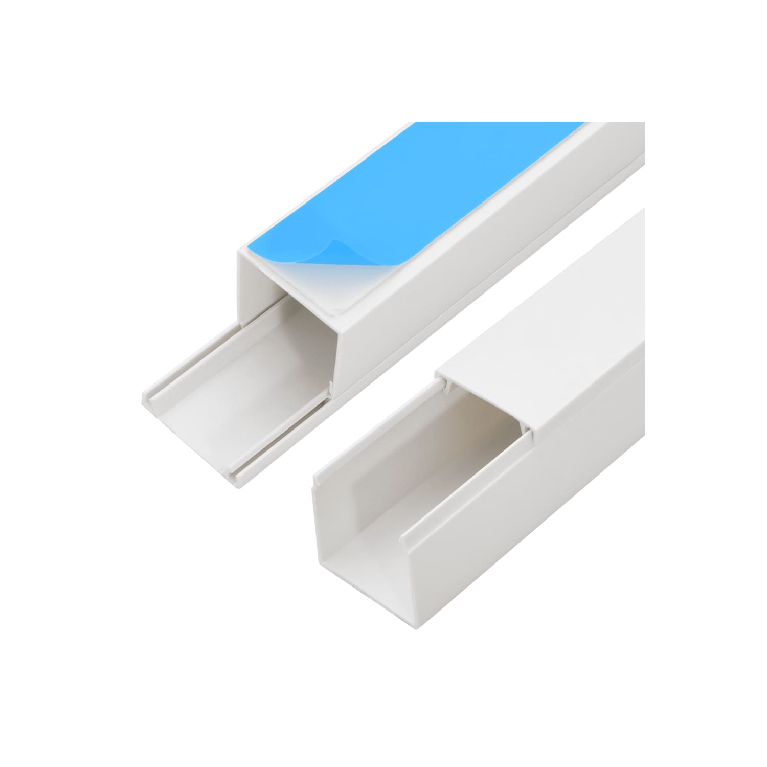 vidaXL Cable Trunking Self-Adhesive 15x10 mm 10 m PVC