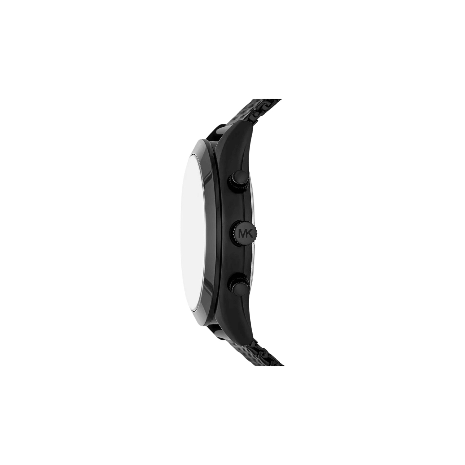 Montre chronographe en acier inoxydable noir de Michael Kors