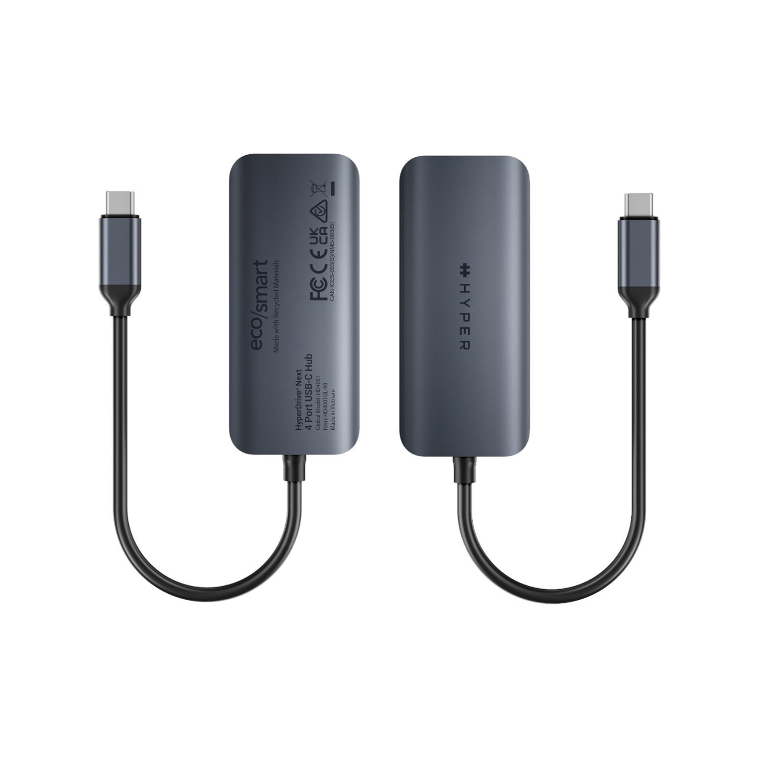 HyperDrive Next 6 Port USB C Hub for Mac, PC, Chromebook with 4K60Hz HDMI, 2 USB-A, USB C Hub 10Gbps, USB-C 10Gbps 100W Power Delivery, 312 MB/s SD