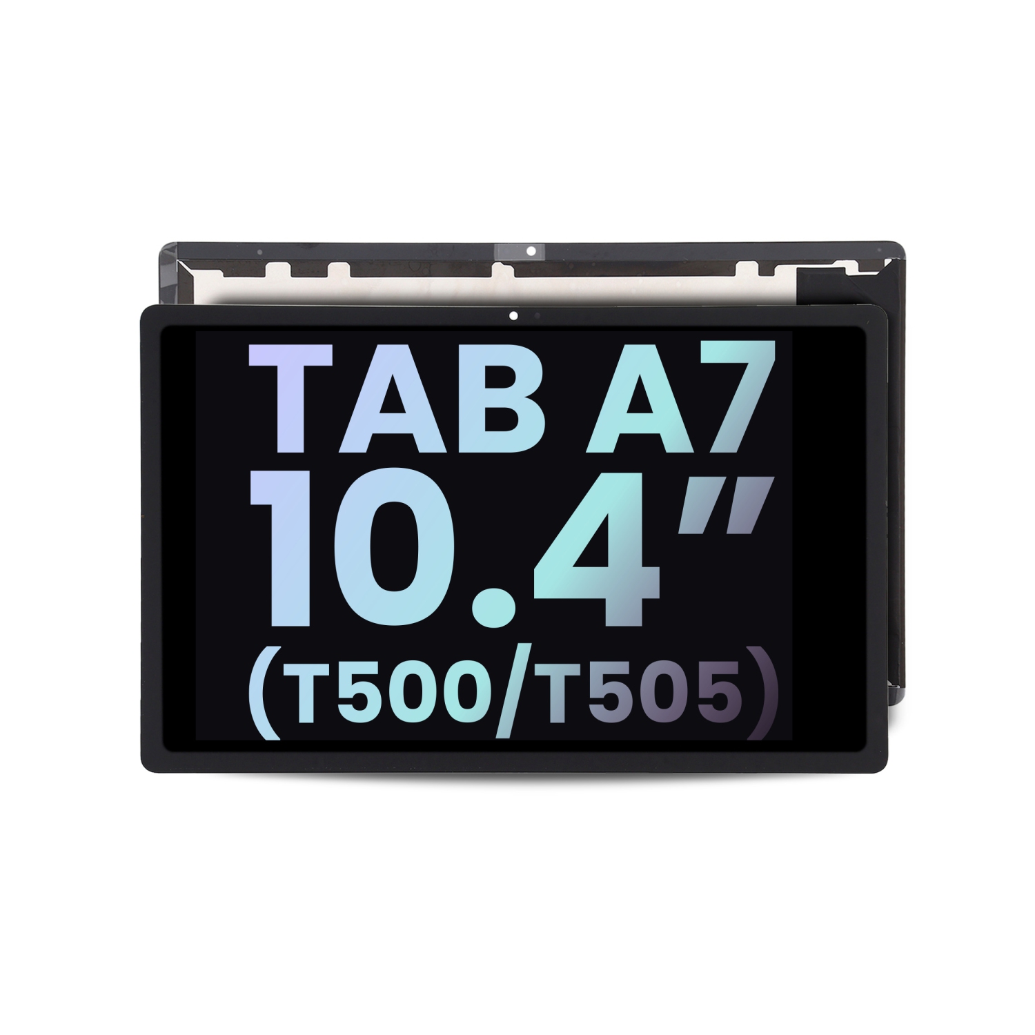 Replacement LCD Assembly No Frame Compatible For Samsung Galaxy Tab A7 10.4" (Service Pack) (Black)