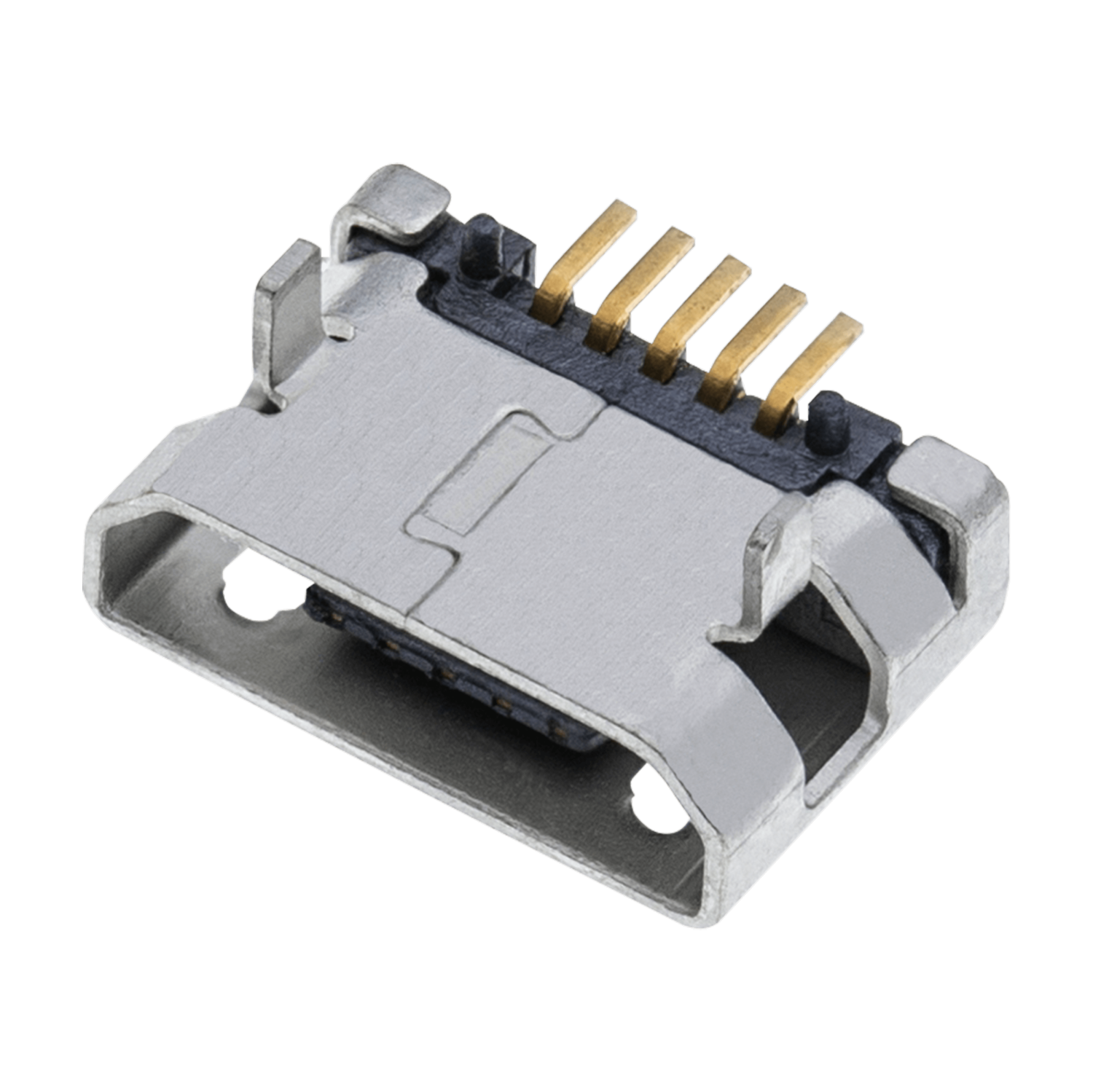 Soudure de remplacement de port de chargement requise - 05 broches - Micro B - 2 points d'ancrage