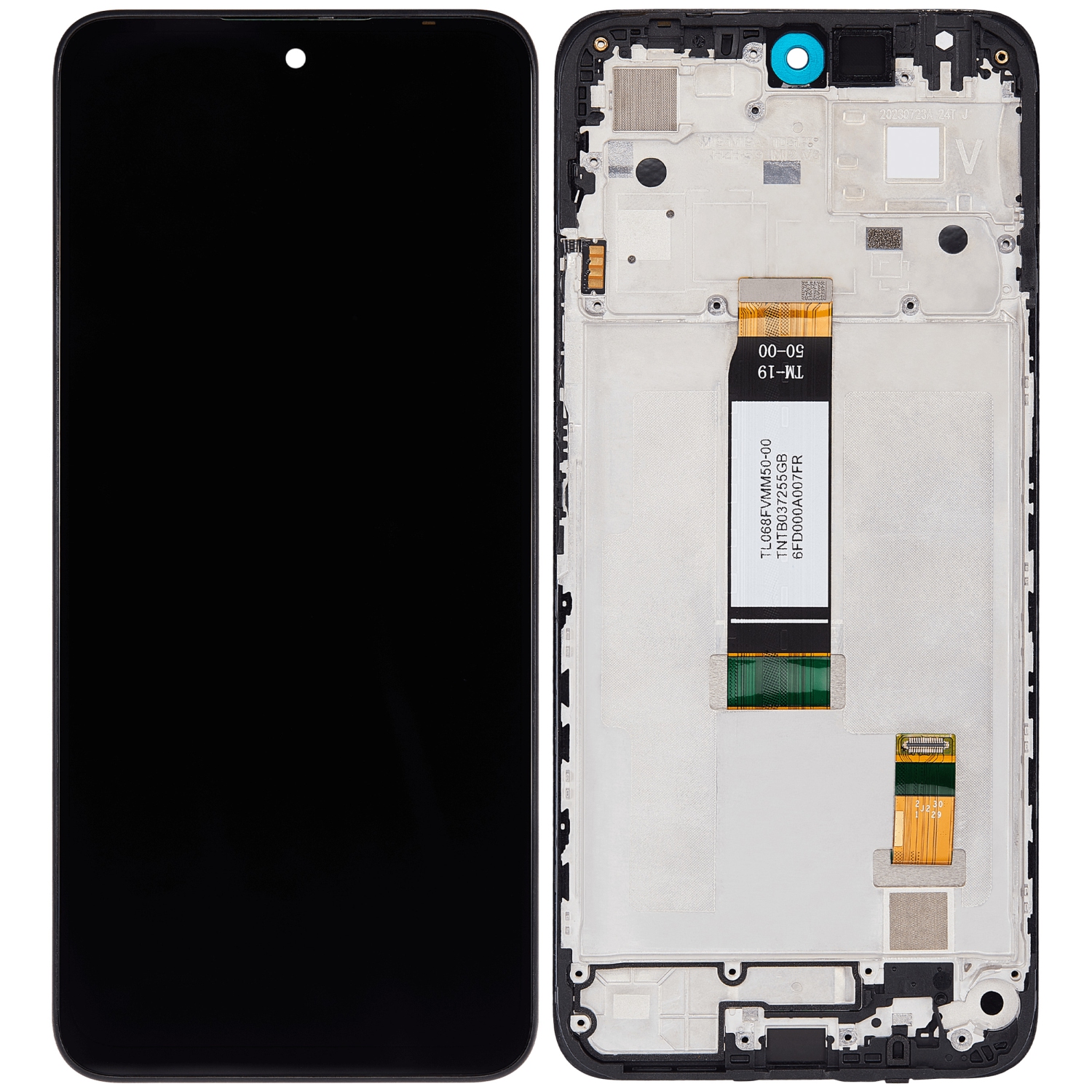 Replacement LCD Assembly With Frame Compatible For Xiaomi Redmi 12 (Refurbished) (All Colors)