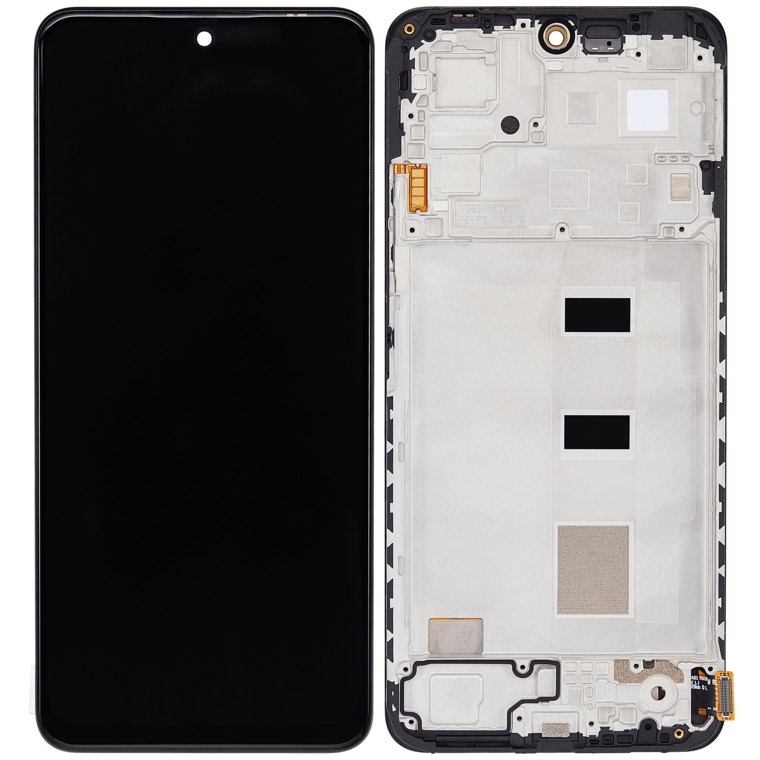 Replacement OLED Assembly With Frame Compatible For Xiaomi Redmi Note 12 4G (Aftermarket Plus) (All Colors)