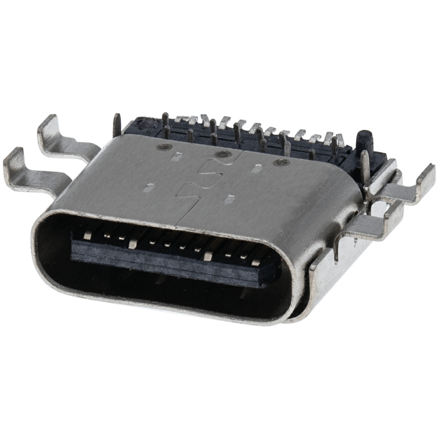 Replacement Charging port soldering required - 24 Pin - Type C - 4 Anchor Points