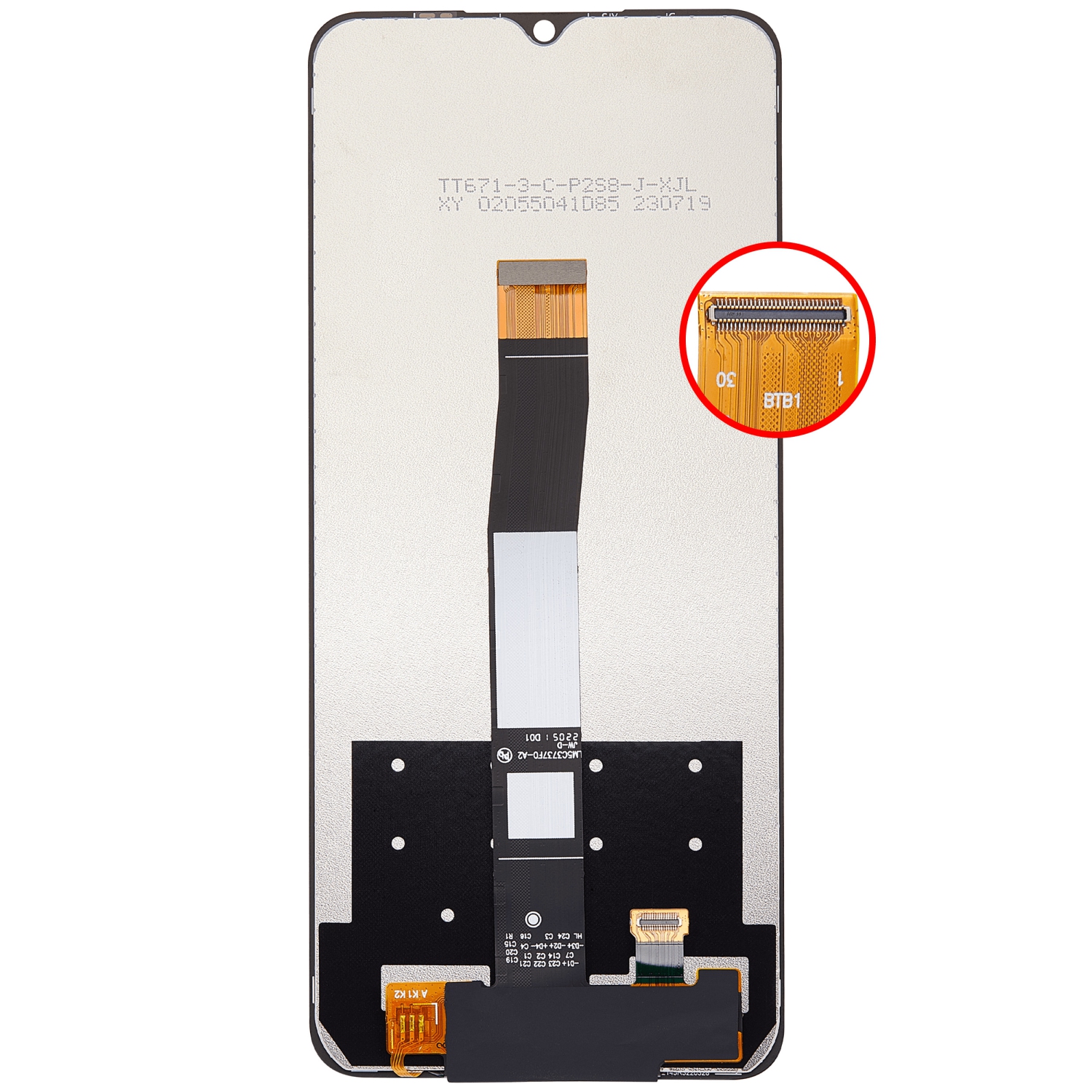 Replacement LCD Assembly Without Frame Compatible For Xiaomi Redmi 10C / Xiaomi Poco C40 (All Colors)